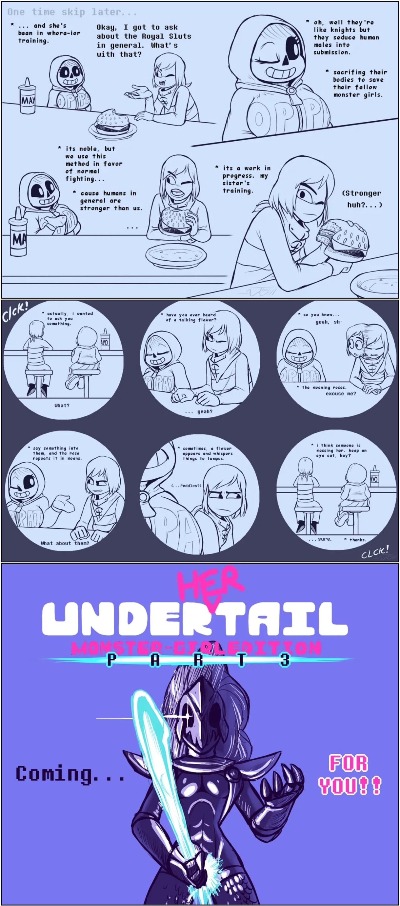 Under(her)tail: Monster-Girl Edition Porn Comics english 31