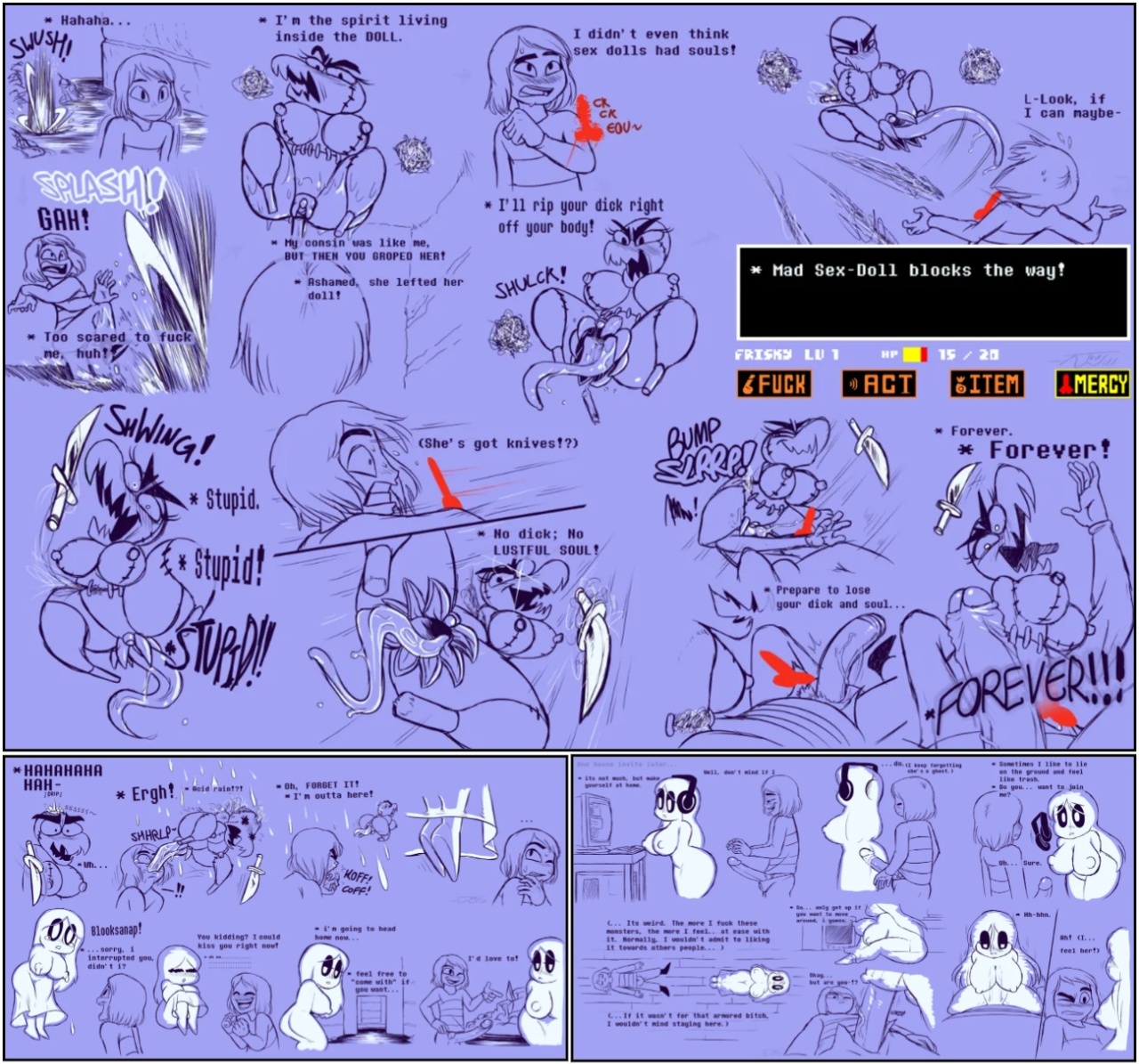 Under(her)tail: Monster-Girl Edition Porn Comics english 32