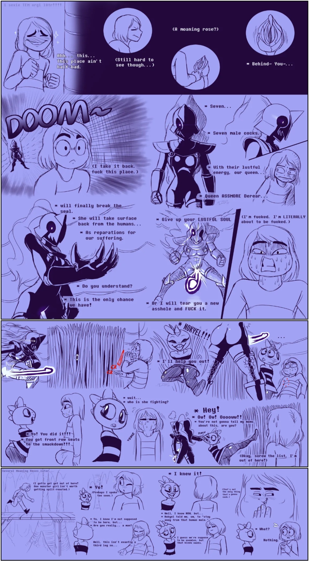 Under(her)tail: Monster-Girl Edition Porn Comics english 35