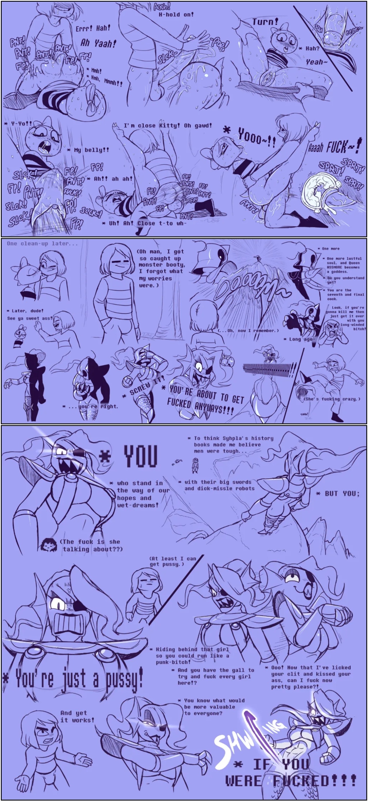 Under(her)tail: Monster-Girl Edition Porn Comics english 37