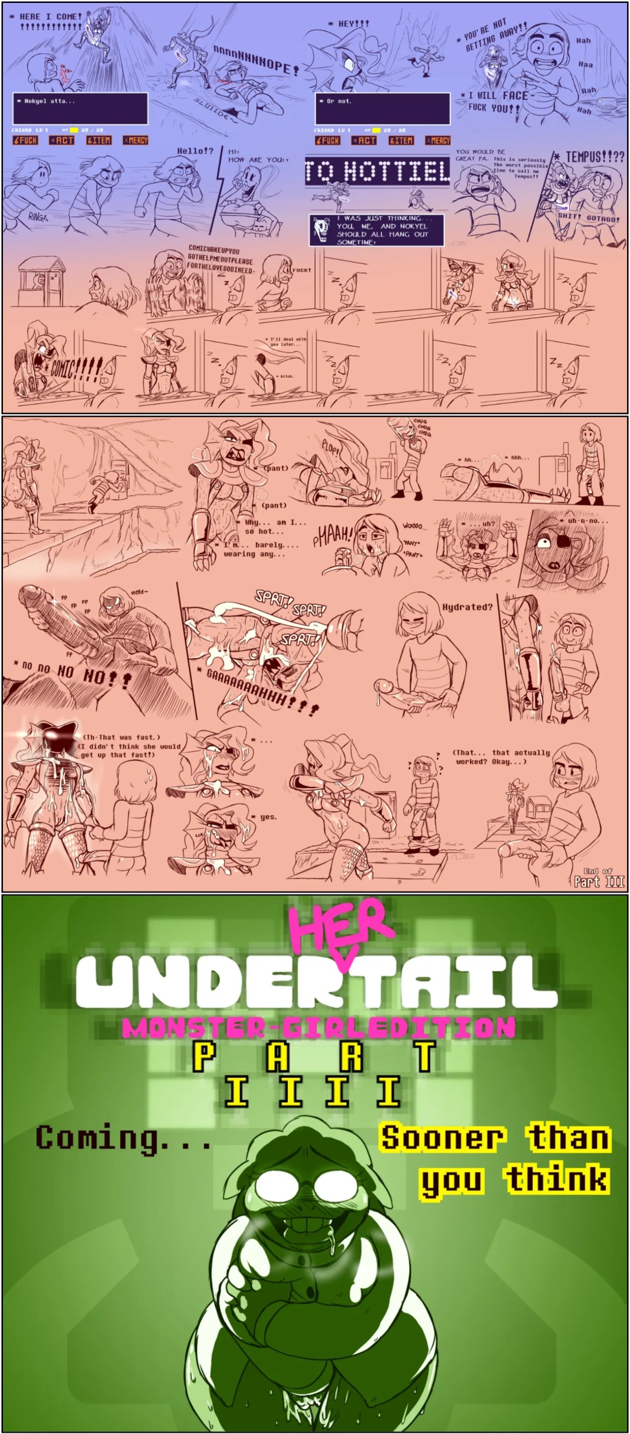 Under(her)tail: Monster-Girl Edition Porn Comics english 38