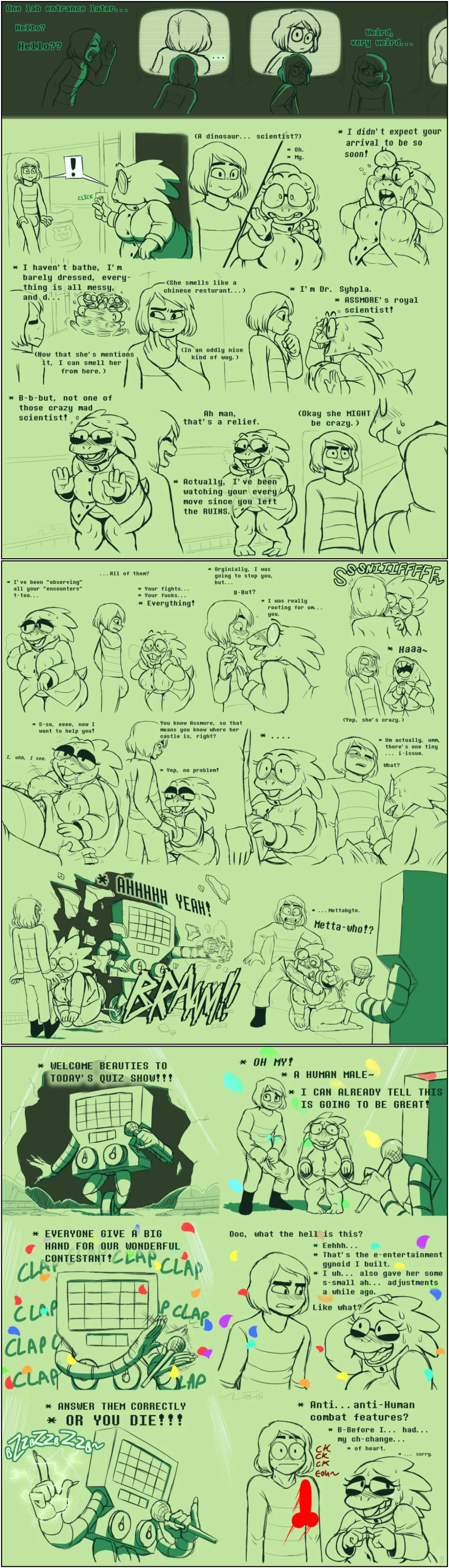 Under(her)tail: Monster-Girl Edition Porn Comics english 39