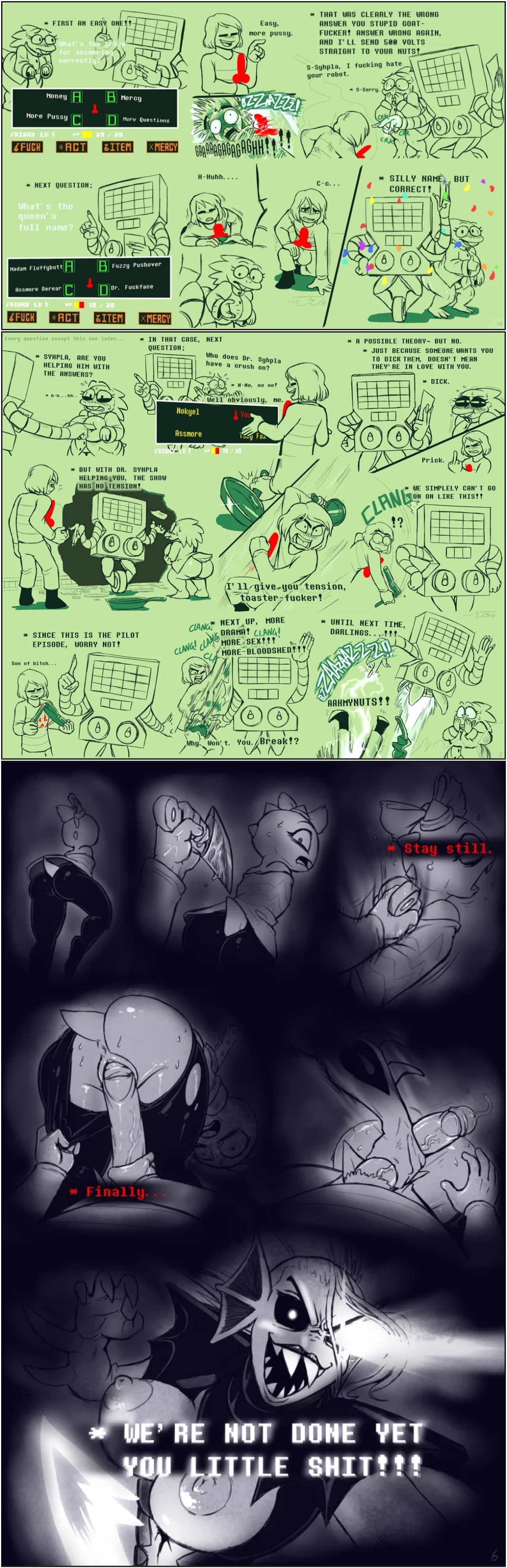 Under(her)tail: Monster-Girl Edition Porn Comics english 40