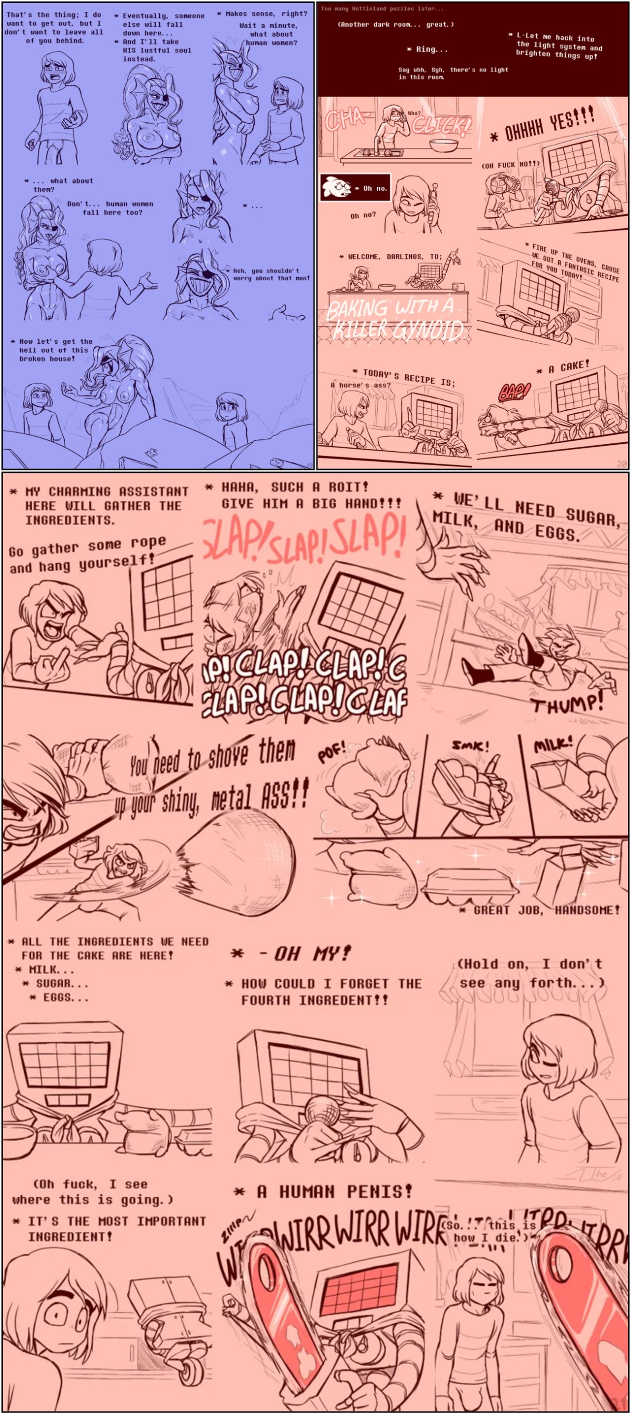 Under(her)tail: Monster-Girl Edition Porn Comics english 45