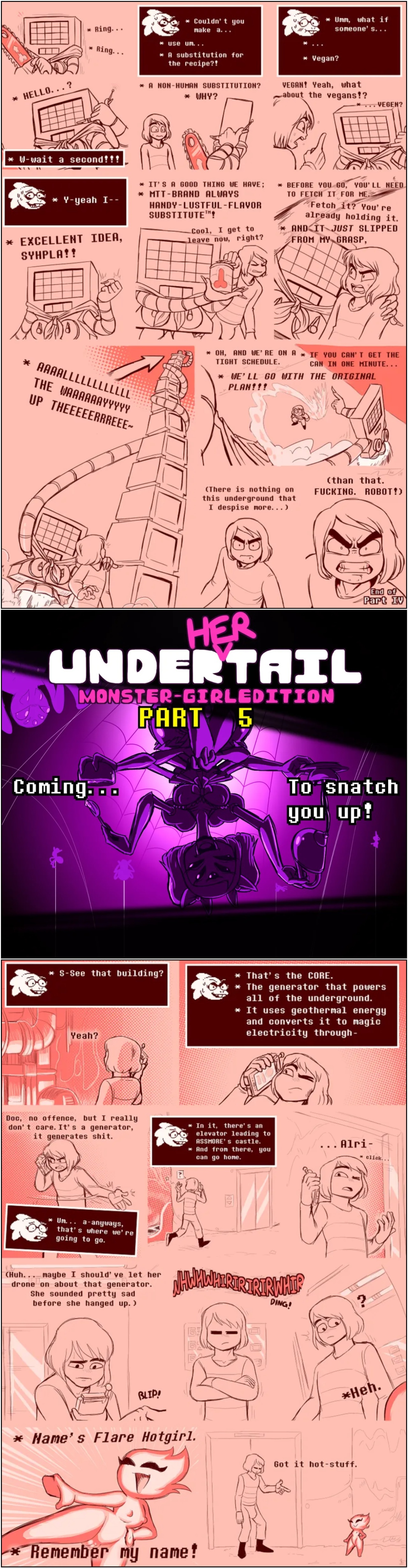 Under(her)tail: Monster-Girl Edition Porn Comics english 46