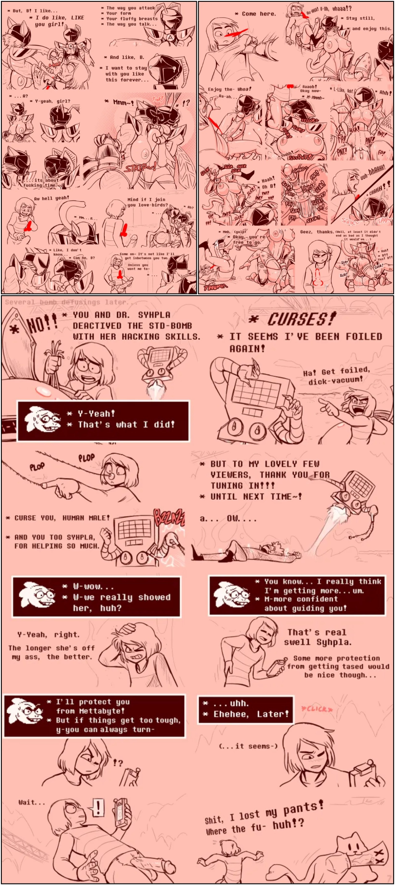 Under(her)tail: Monster-Girl Edition Porn Comics english 48