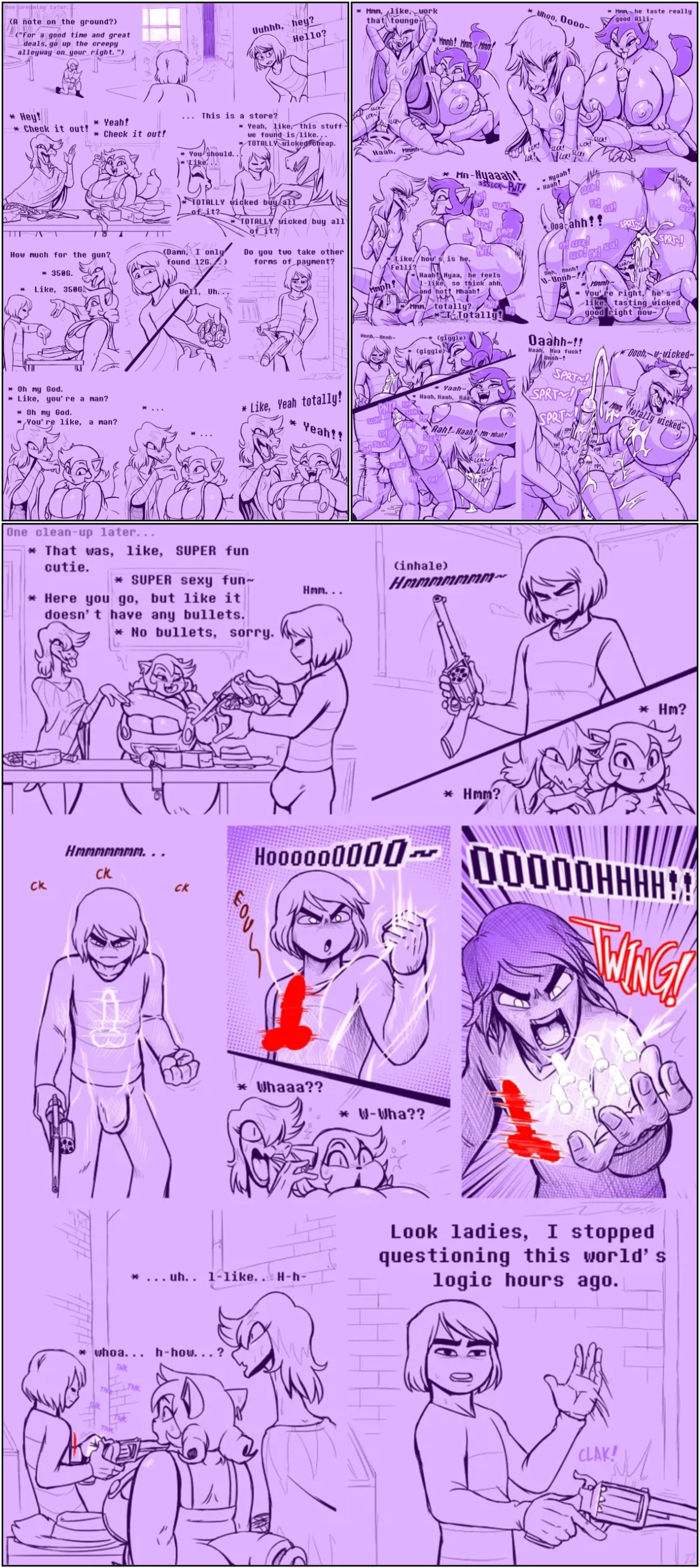 Under(her)tail: Monster-Girl Edition Porn Comics english 53