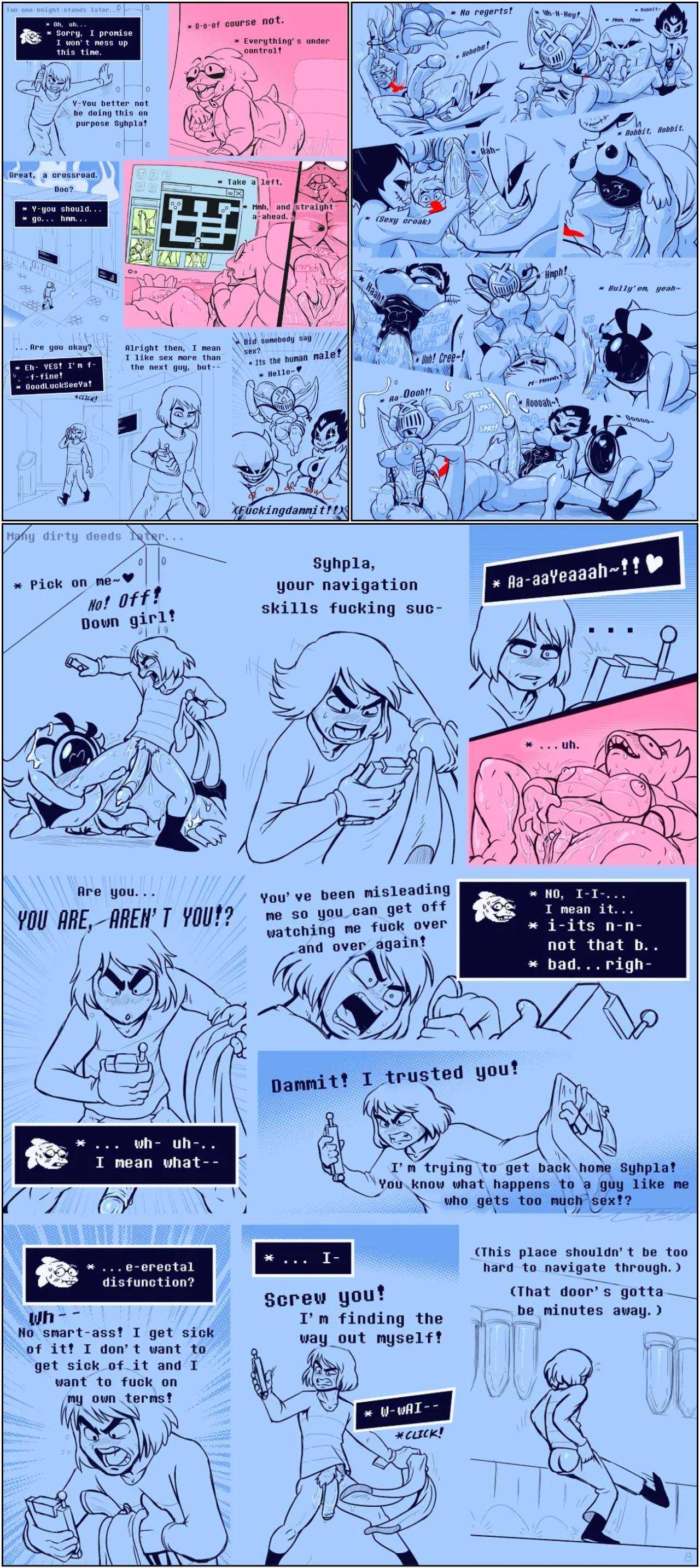 Under(her)tail: Monster-Girl Edition Porn Comics english 56