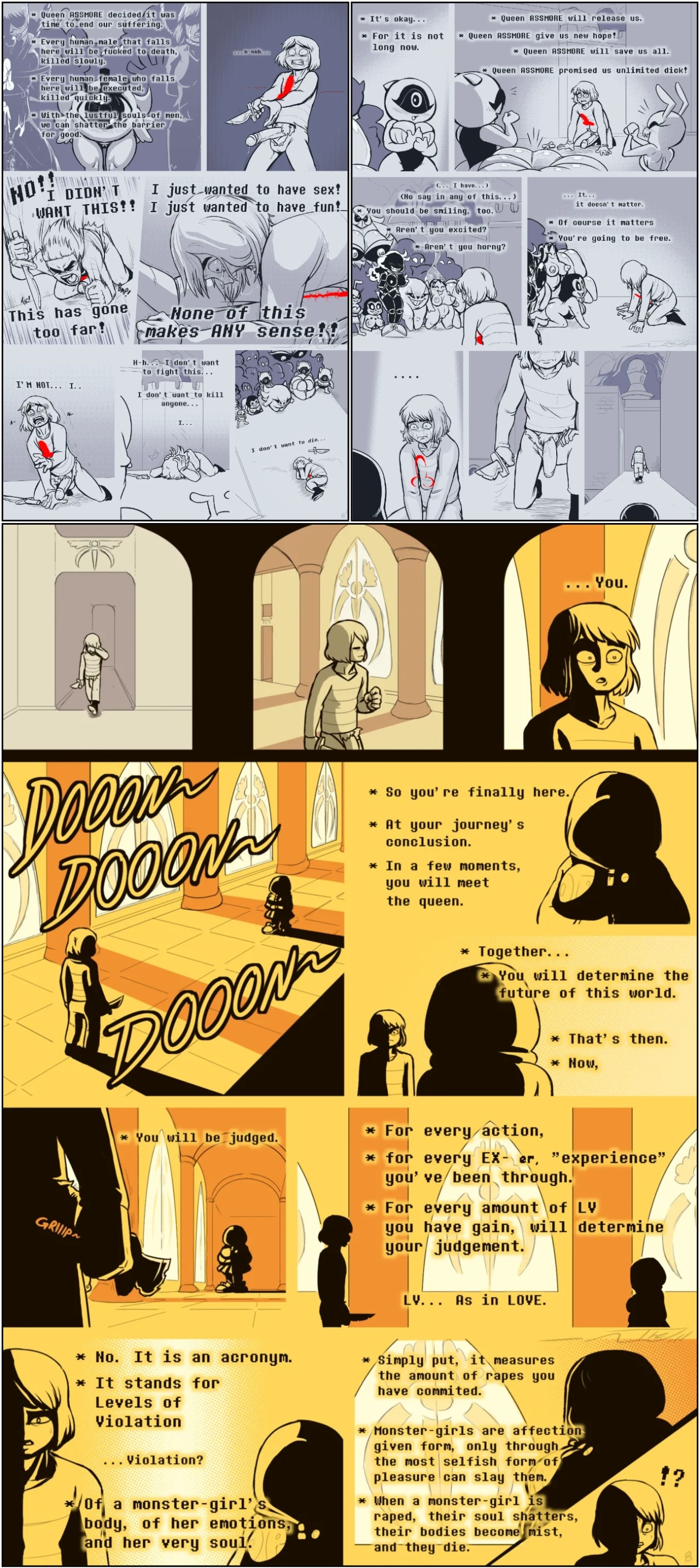 Under(her)tail: Monster-Girl Edition Porn Comics english 63