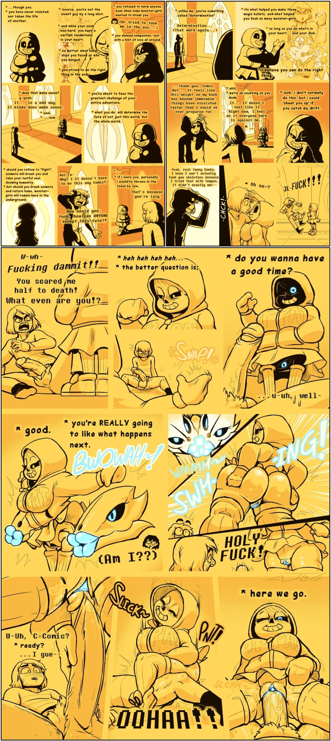 Under(her)tail: Monster-Girl Edition Porn Comics english 64