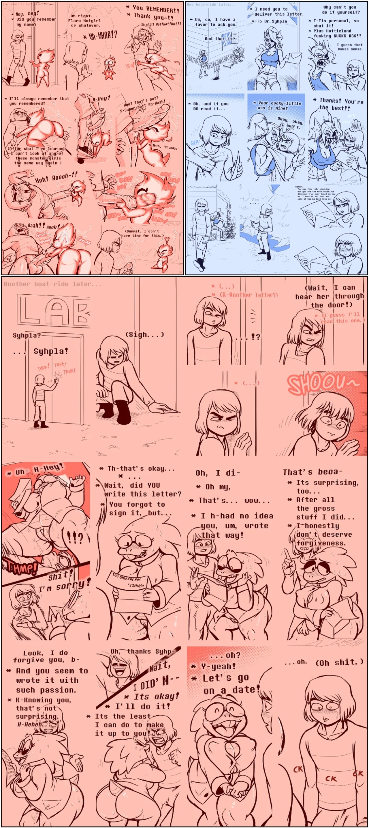 Under(her)tail: Monster-Girl Edition Porn Comics english 66