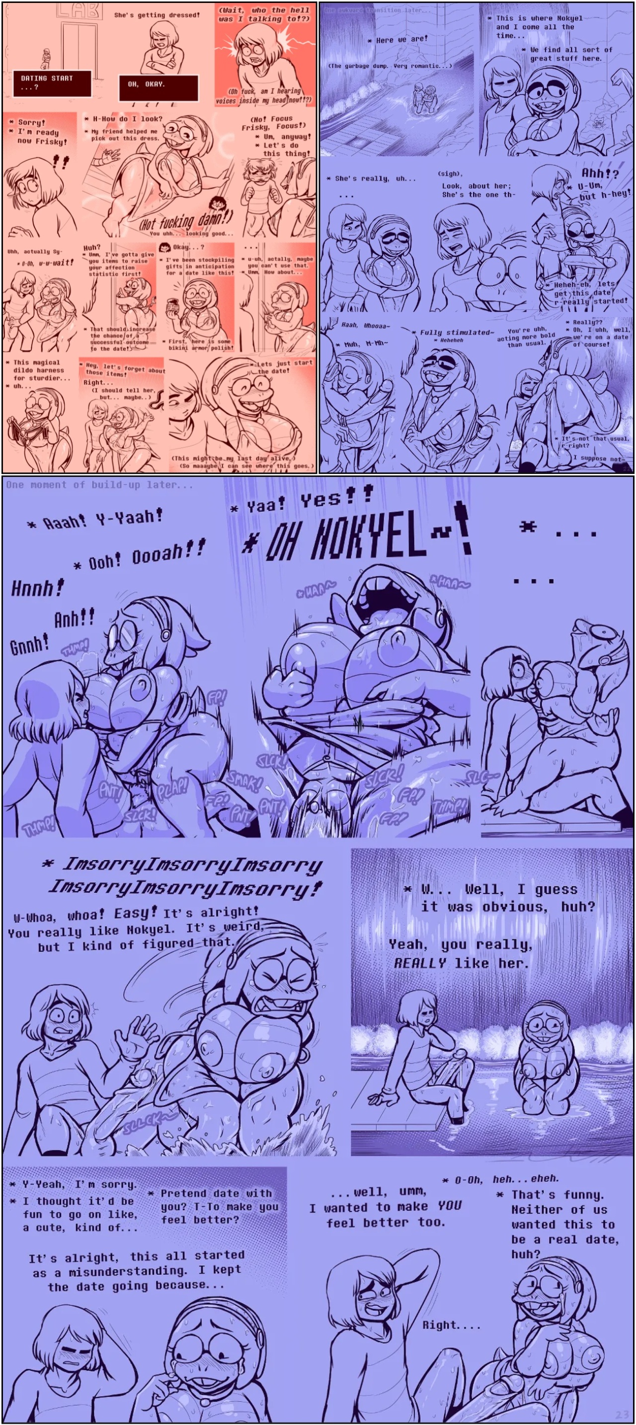 Under(her)tail: Monster-Girl Edition Porn Comics english 67