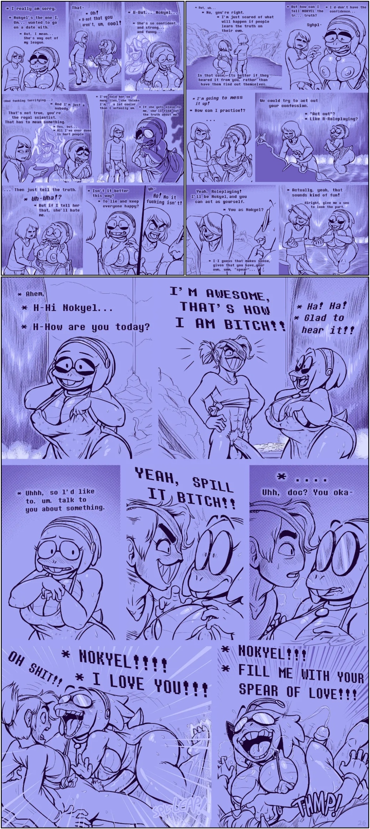Under(her)tail: Monster-Girl Edition Porn Comics english 68