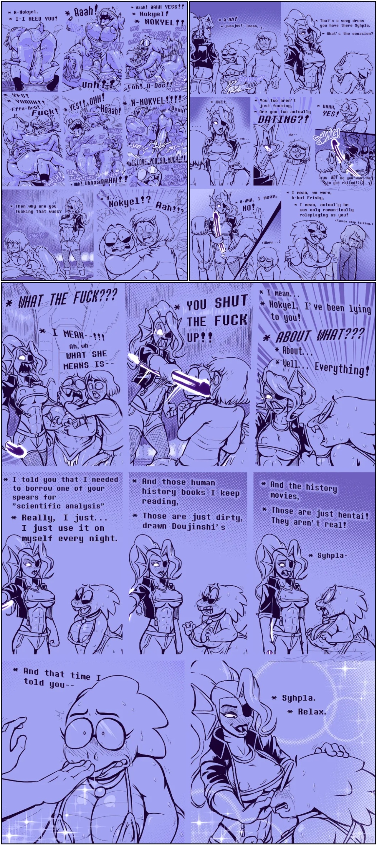 Under(her)tail: Monster-Girl Edition Porn Comics english 69