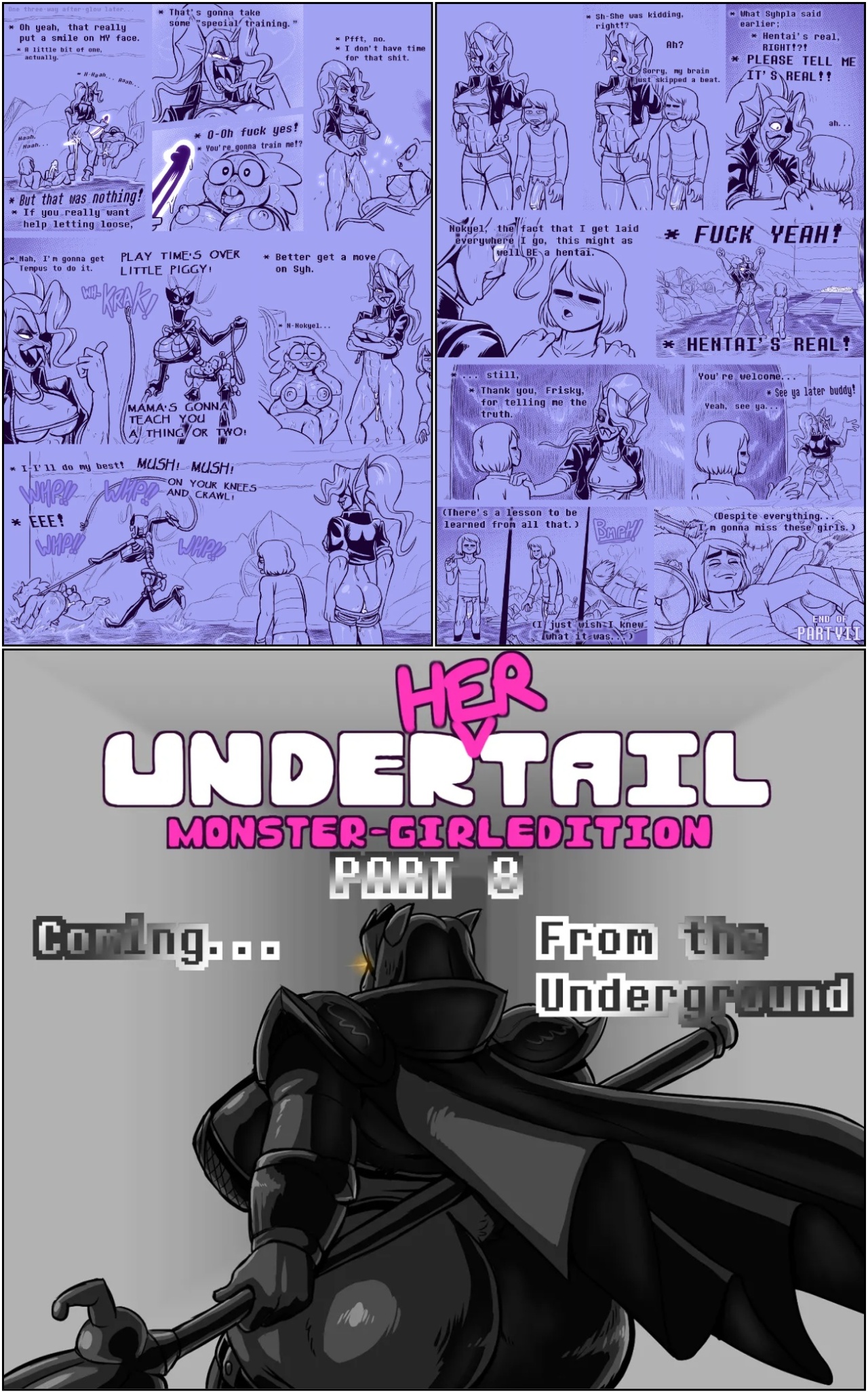Under(her)tail: Monster-Girl Edition Porn Comics english 70