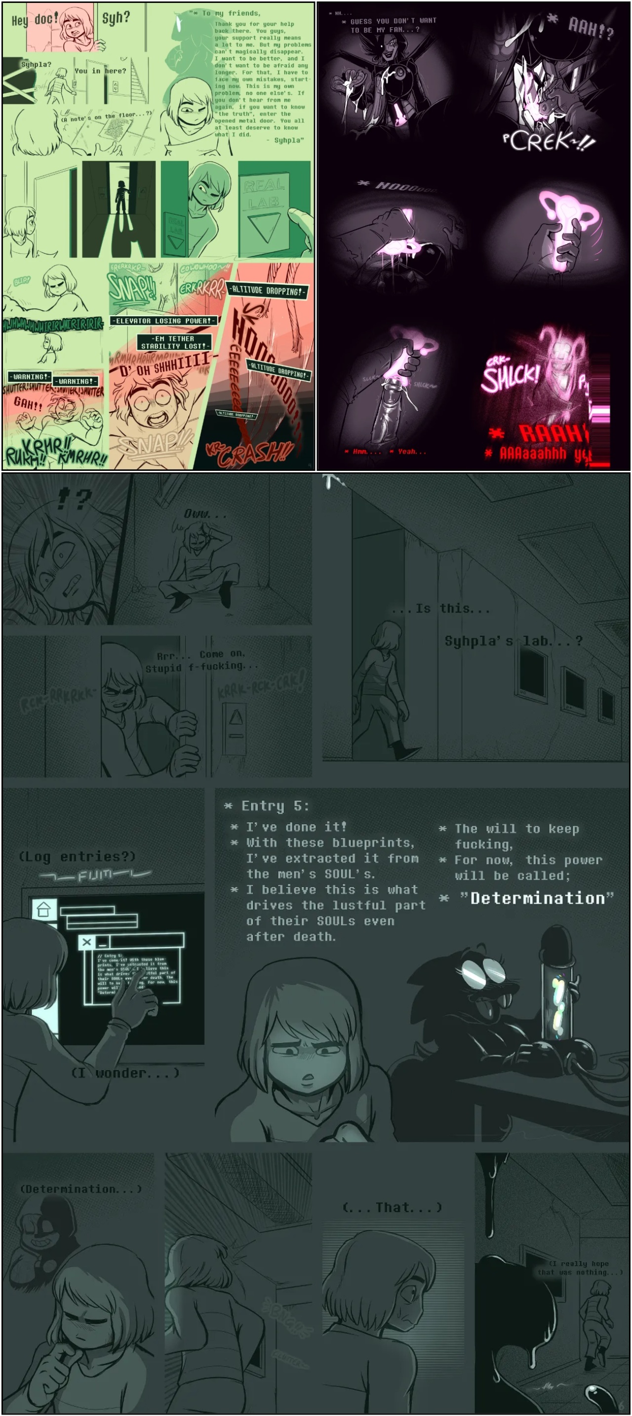 Under(her)tail: Monster-Girl Edition Porn Comics english 73