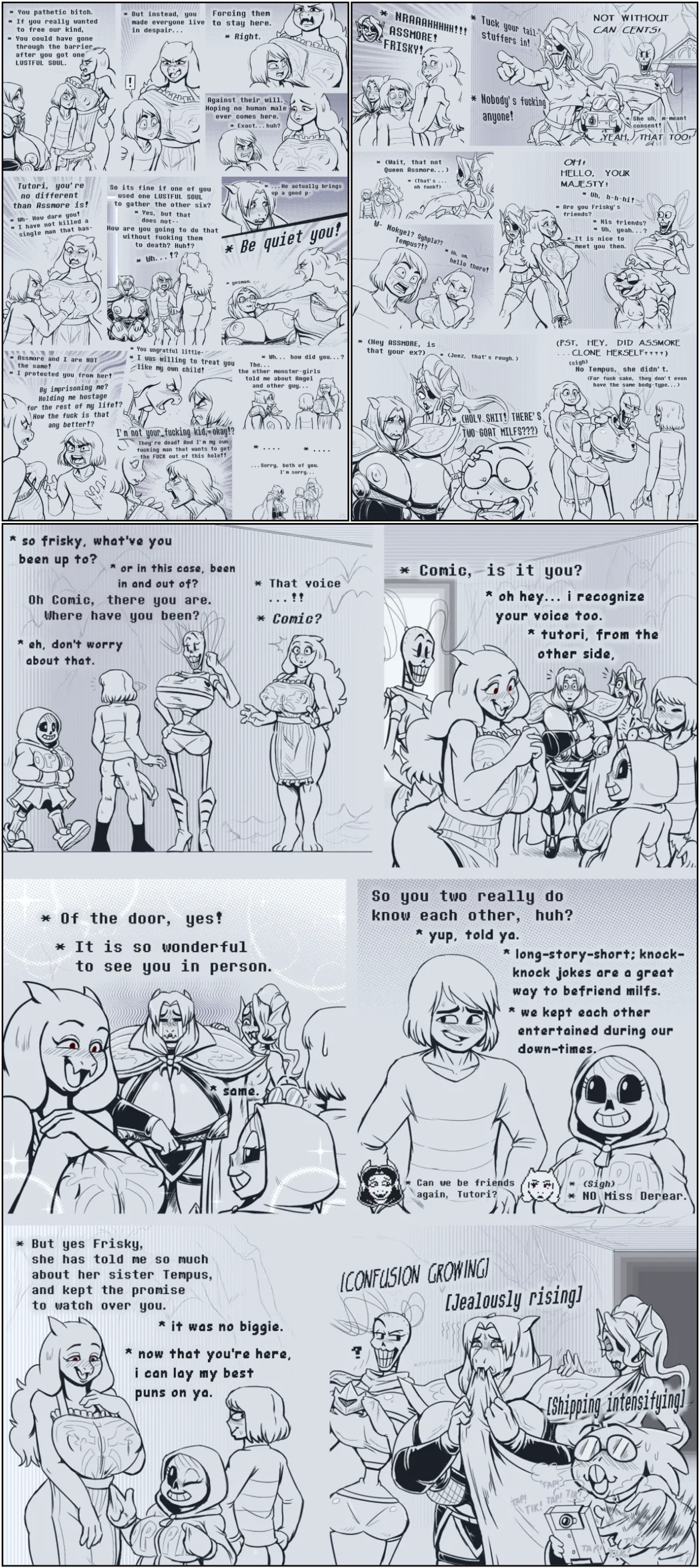 Under(her)tail: Monster-Girl Edition Porn Comics english 78