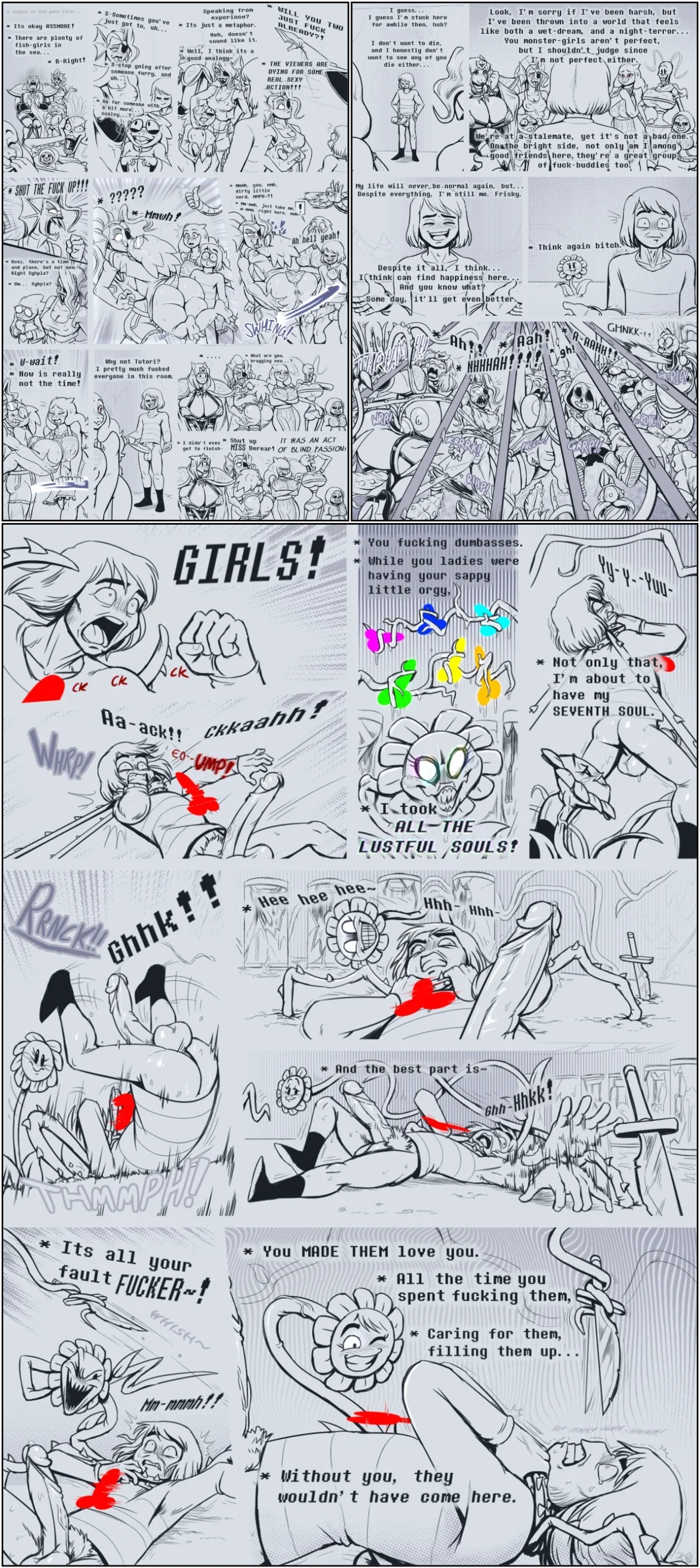 Under(her)tail: Monster-Girl Edition Porn Comics english 79