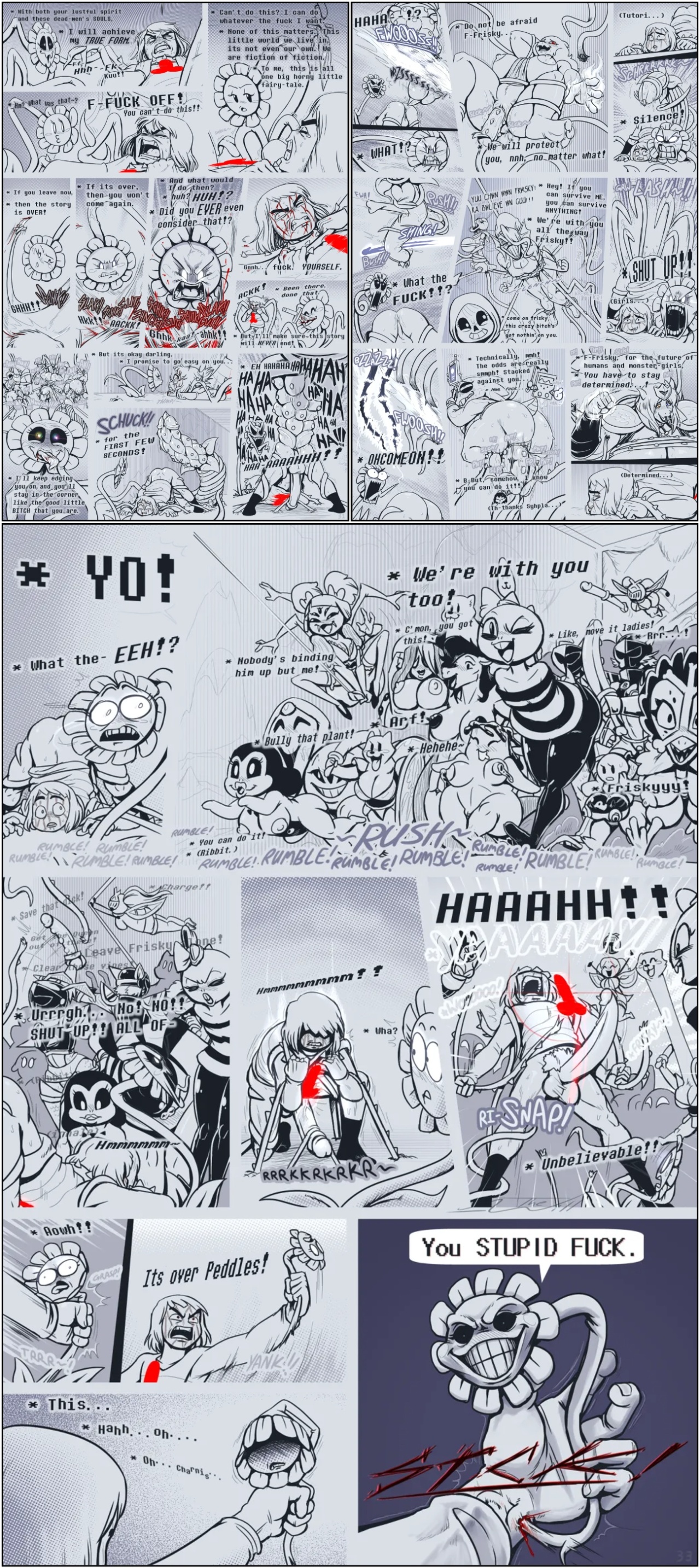 Under(her)tail: Monster-Girl Edition Porn Comics english 81