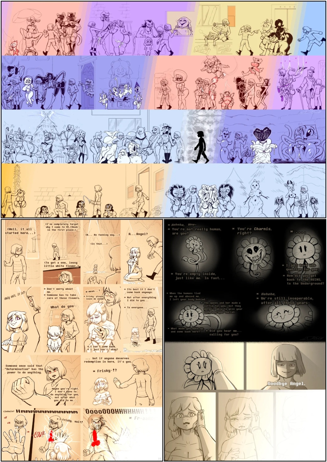 Under(her)tail: Monster-Girl Edition Porn Comics english 90