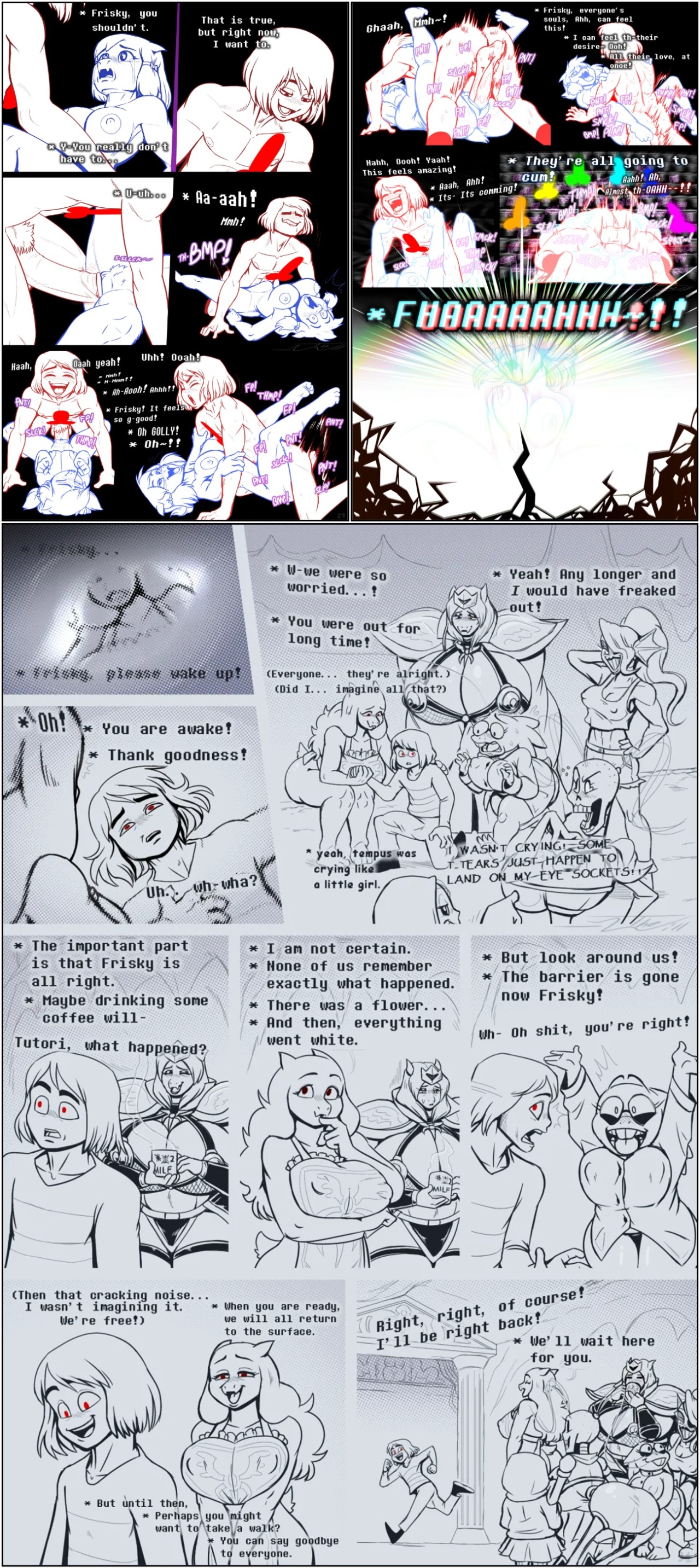 Under(her)tail: Monster-Girl Edition Porn Comics english 91