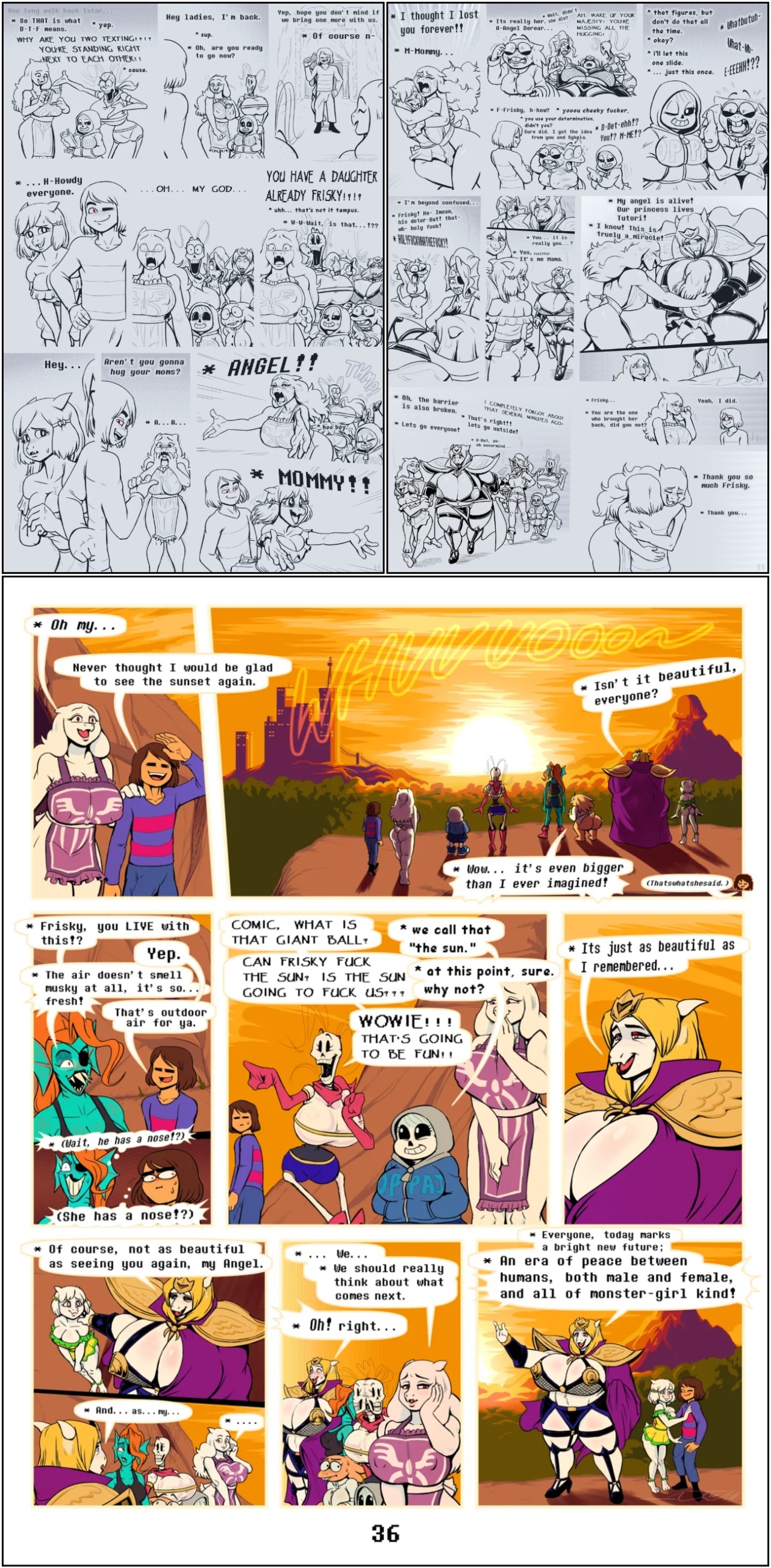 Under(her)tail: Monster-Girl Edition Porn Comics english 92