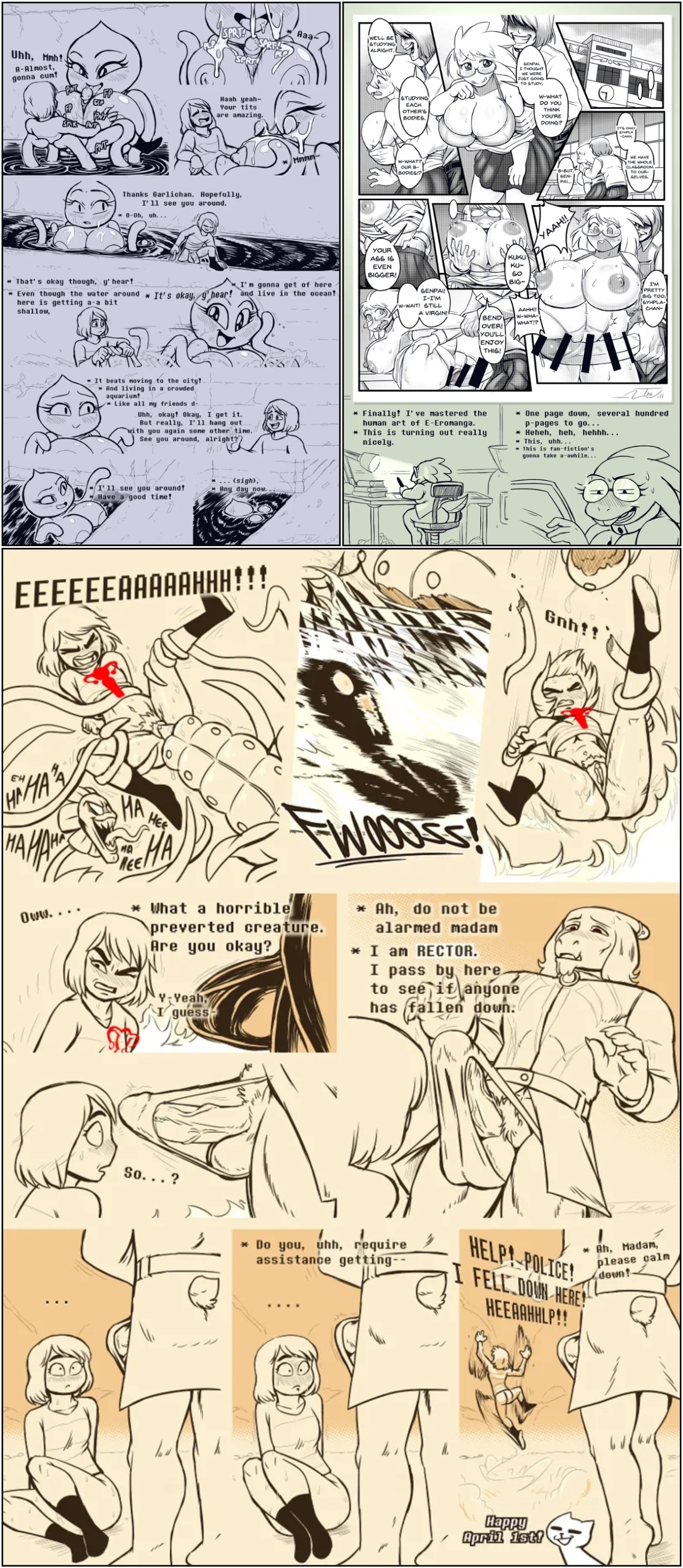 Under(her)tail: Monster-Girl Edition Porn Comics english 95