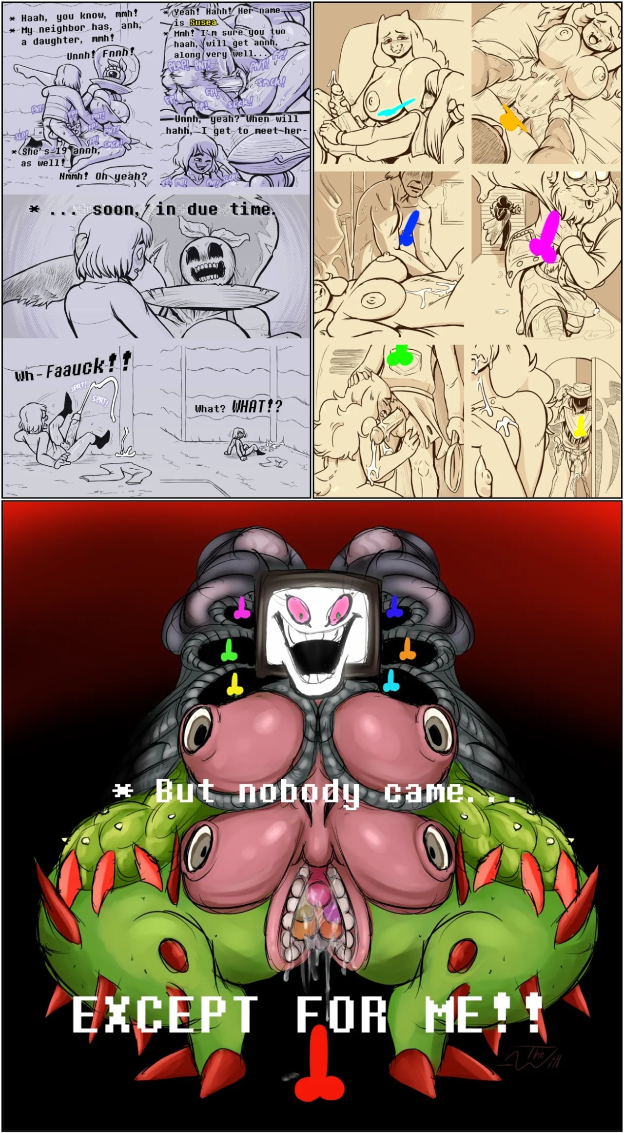 Under(her)tail: Monster-Girl Edition Porn Comics english 96