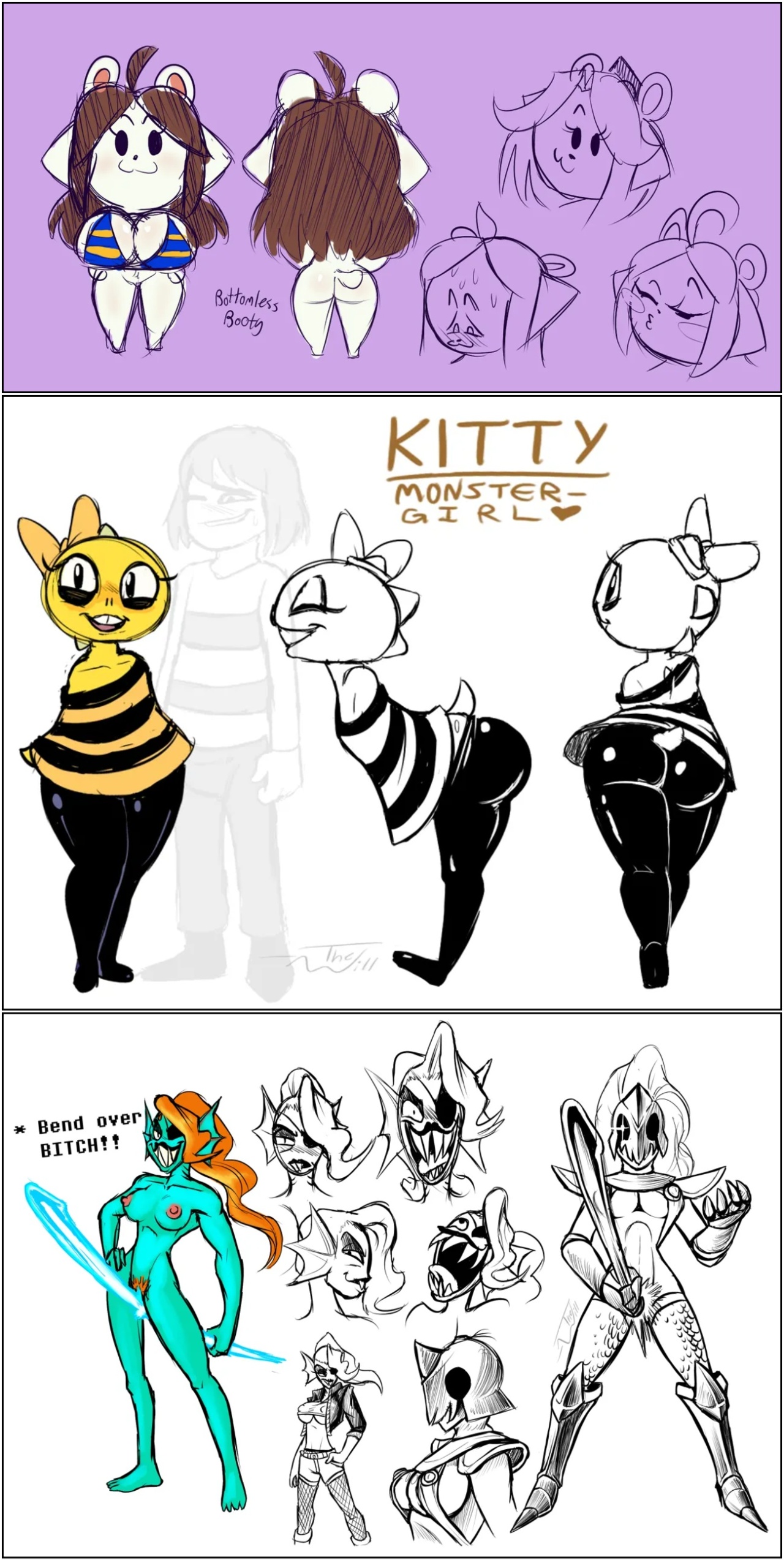 Under(her)tail: Monster-Girl Edition Porn Comics english 99