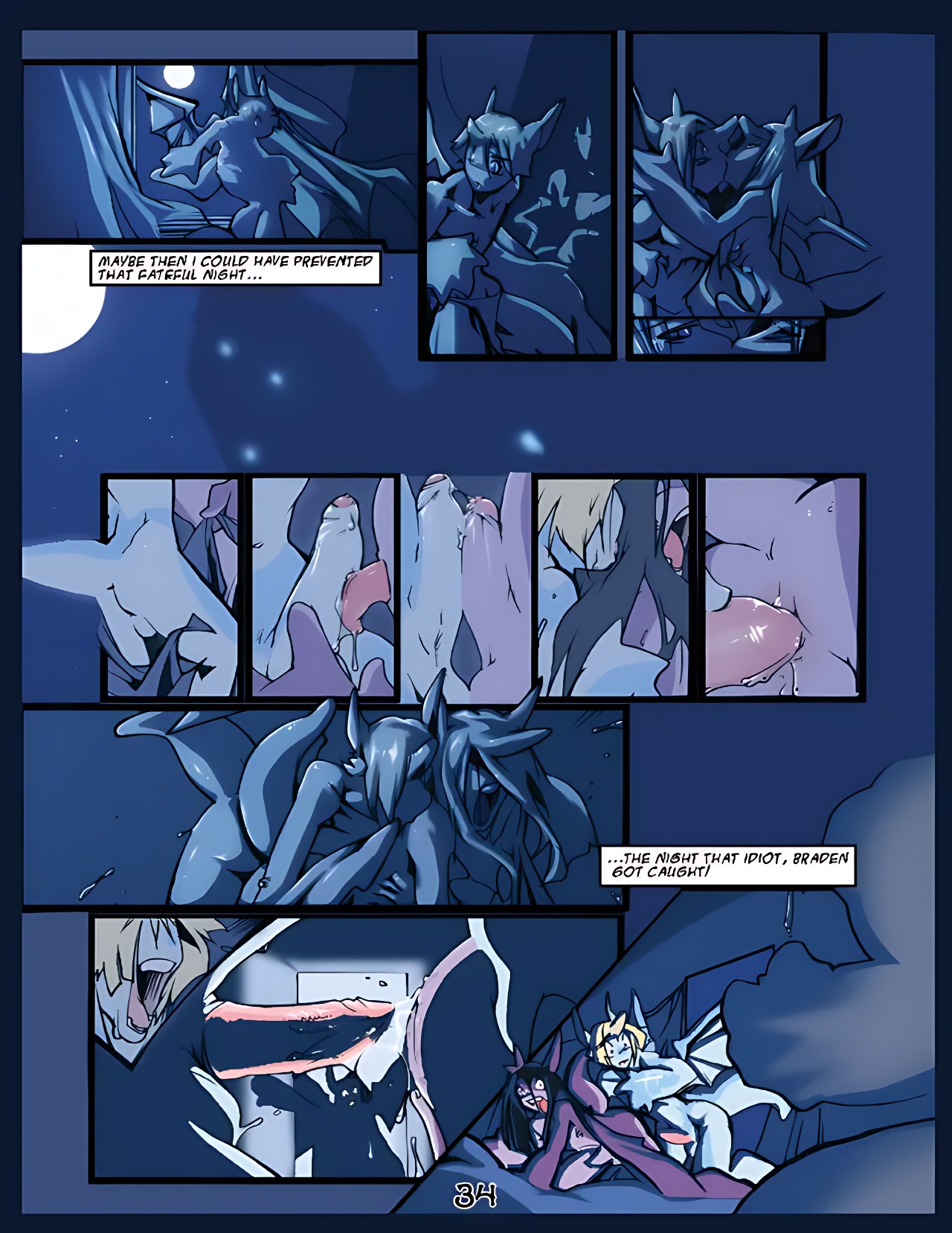 Unigan Caravan Porn Comics english 34