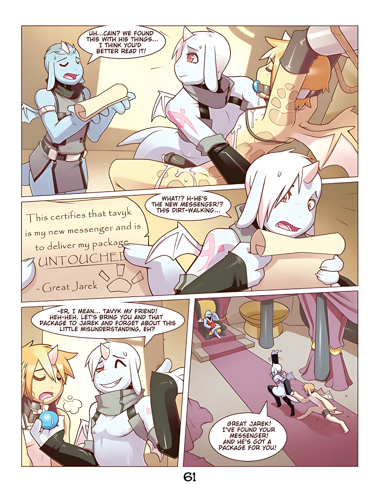 Unigan Caravan Porn Comics english 61