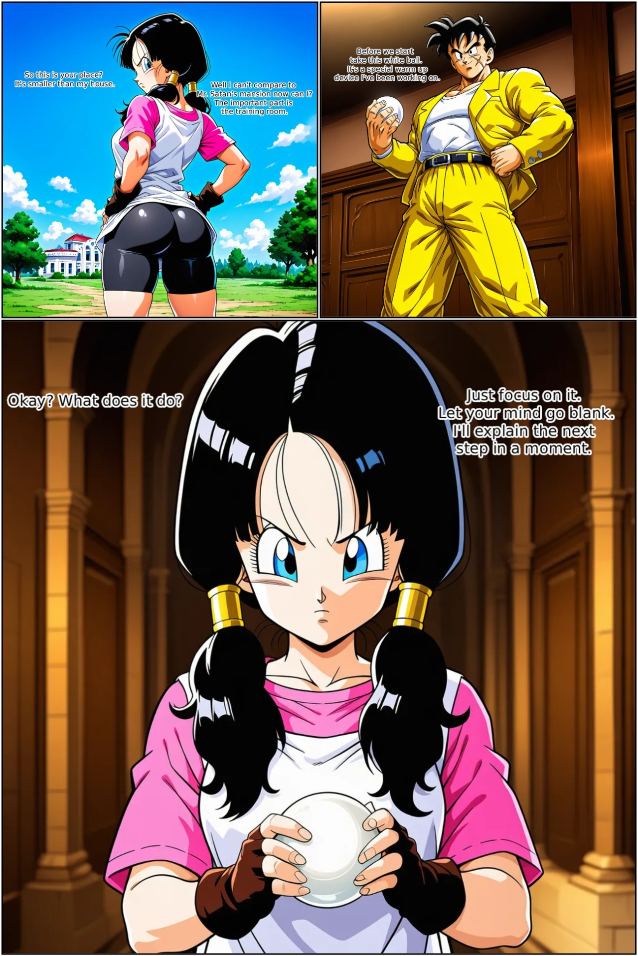Videl's Training Session Porn Comics english 05
