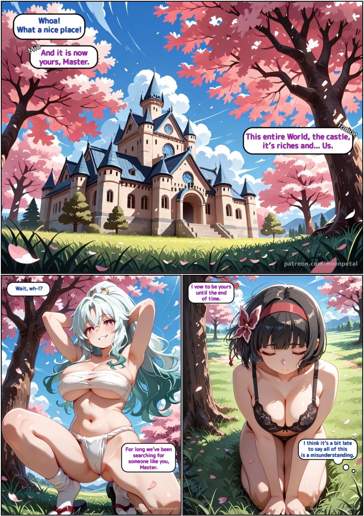 Wanna Make a Bet? Part 15: Mio And Tomoe Porn Comics english 05