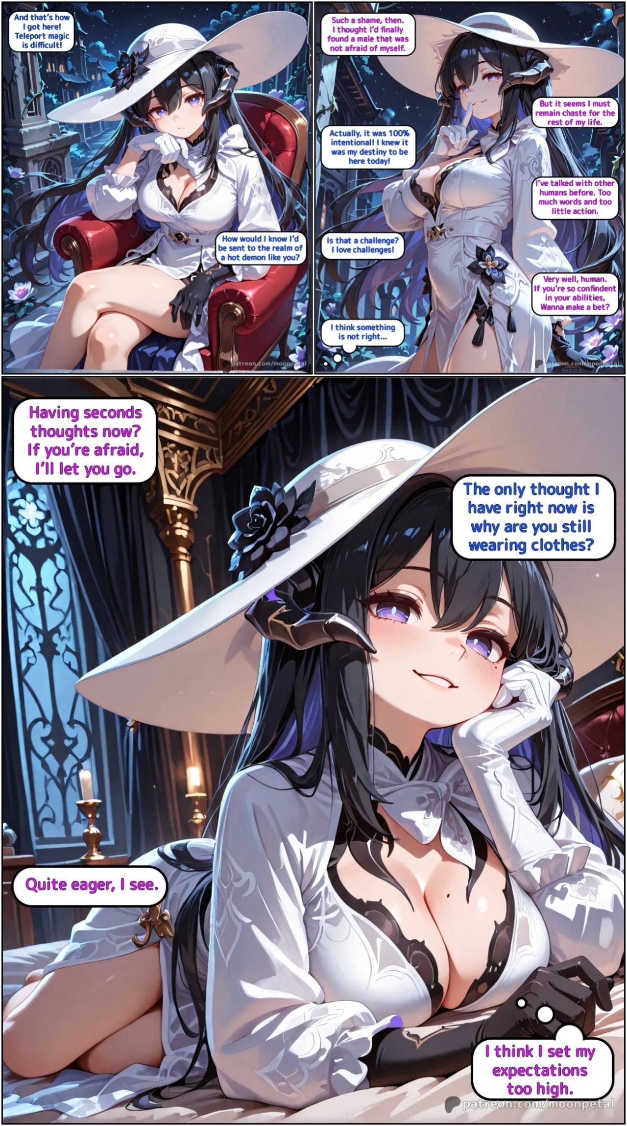 Wanna Make a Bet? Part 16: Constance / The Dahlia Porn Comics english 02