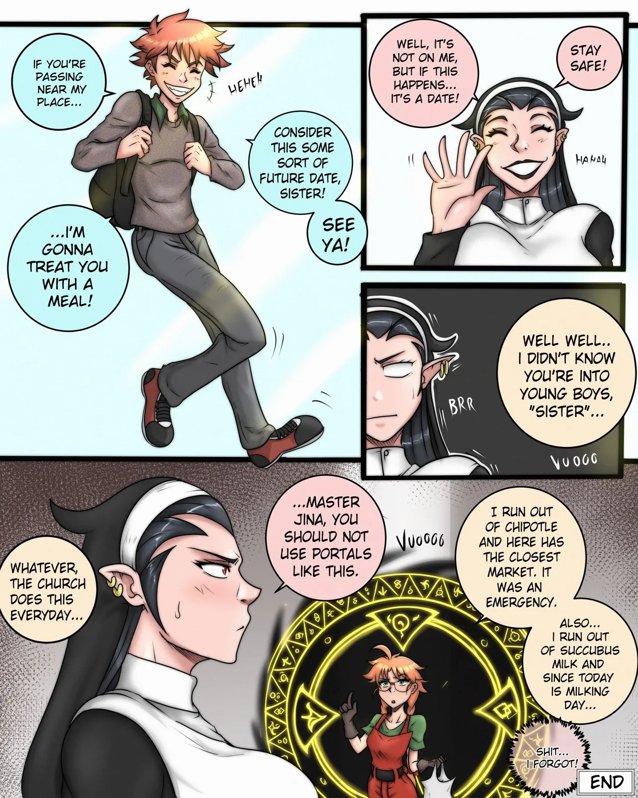 Wendy Meets Tim Porn Comics english 10