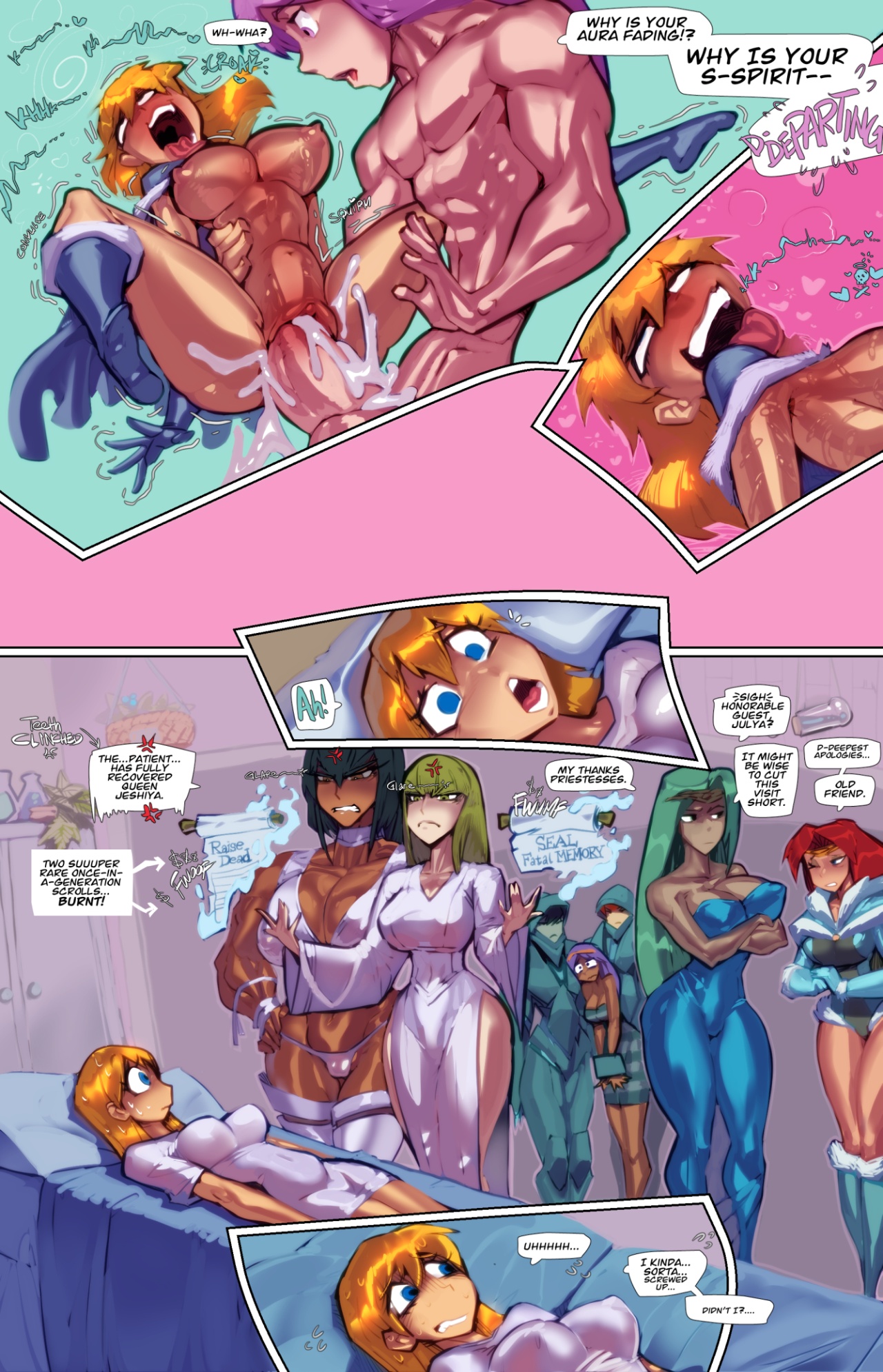 What Didn't Happen In Issue # 201! Porn Comics english 11