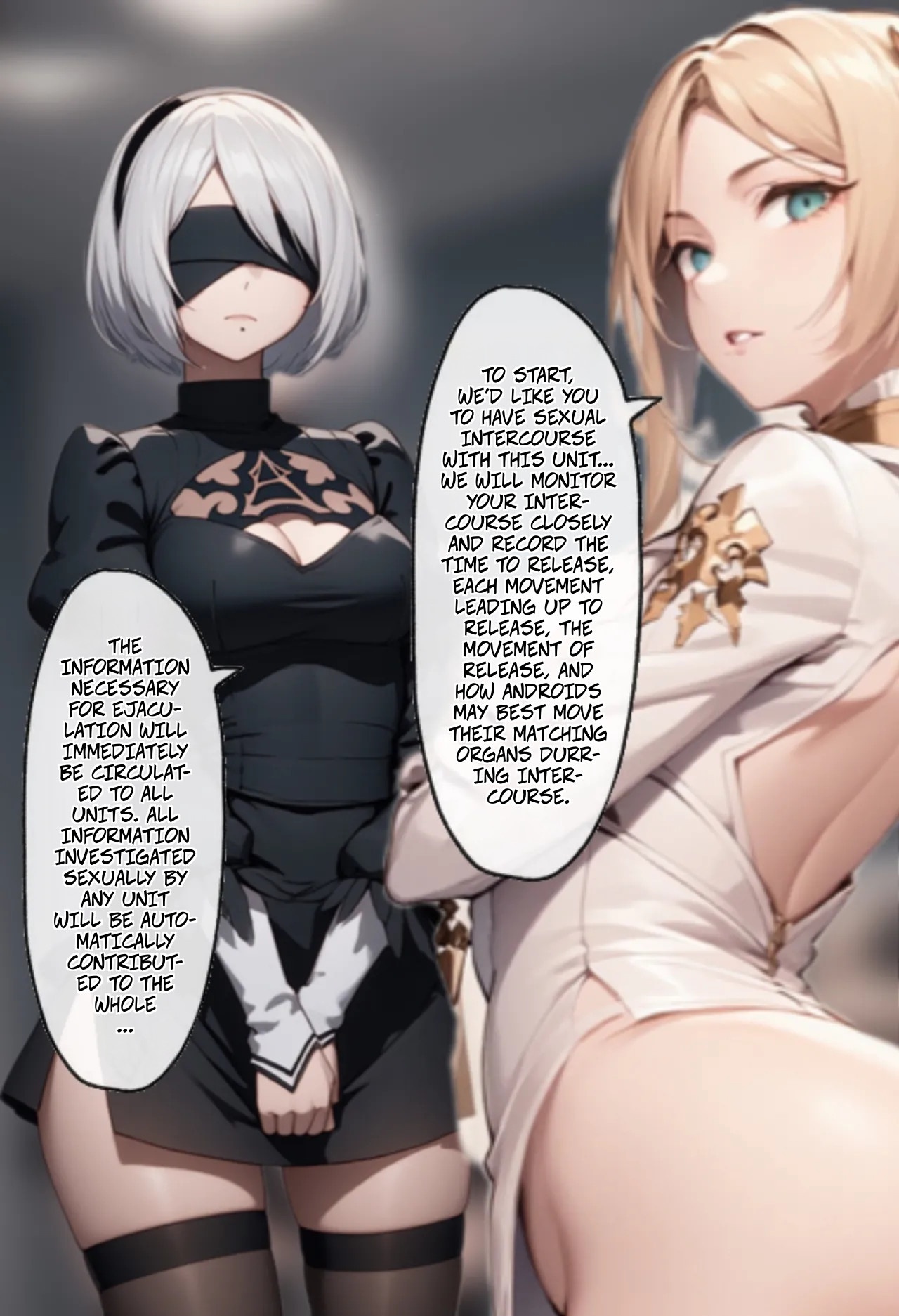 What If The Goal Of The YoRHa Project Was To Revive Humanity? Porn Comics english 08