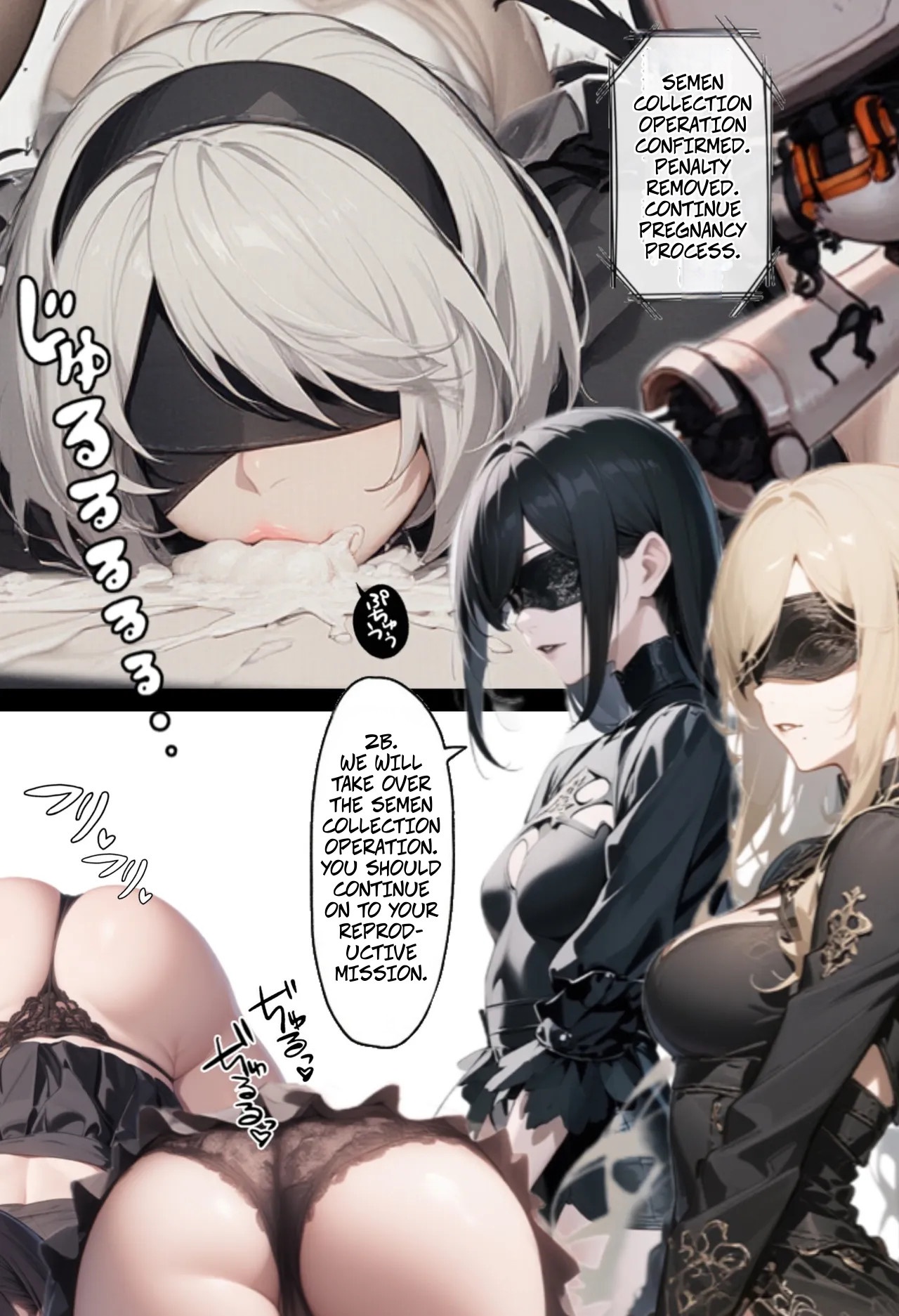 What If The Goal Of The YoRHa Project Was To Revive Humanity? Porn Comics english 14