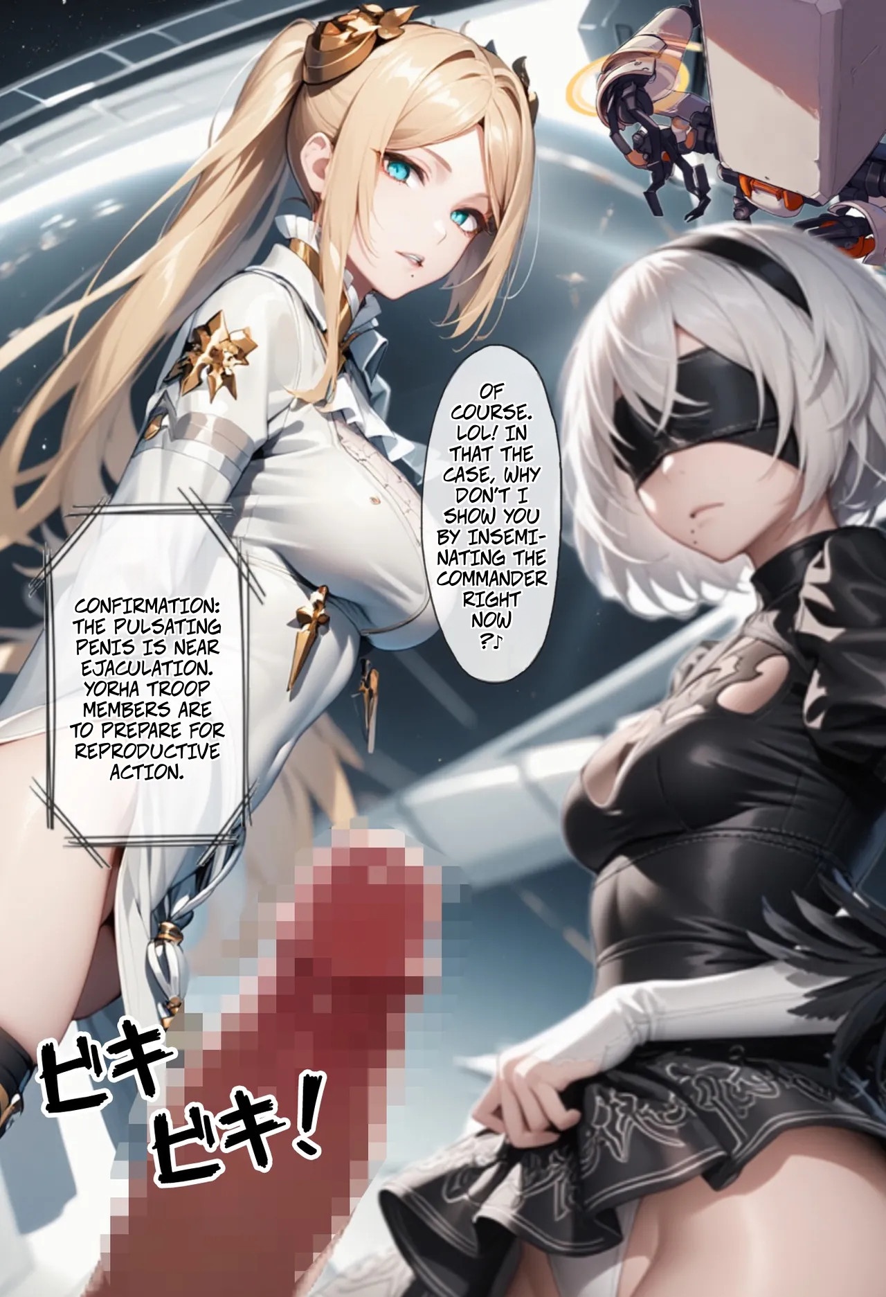 What If The Goal Of The YoRHa Project Was To Revive Humanity? Porn Comics english 29