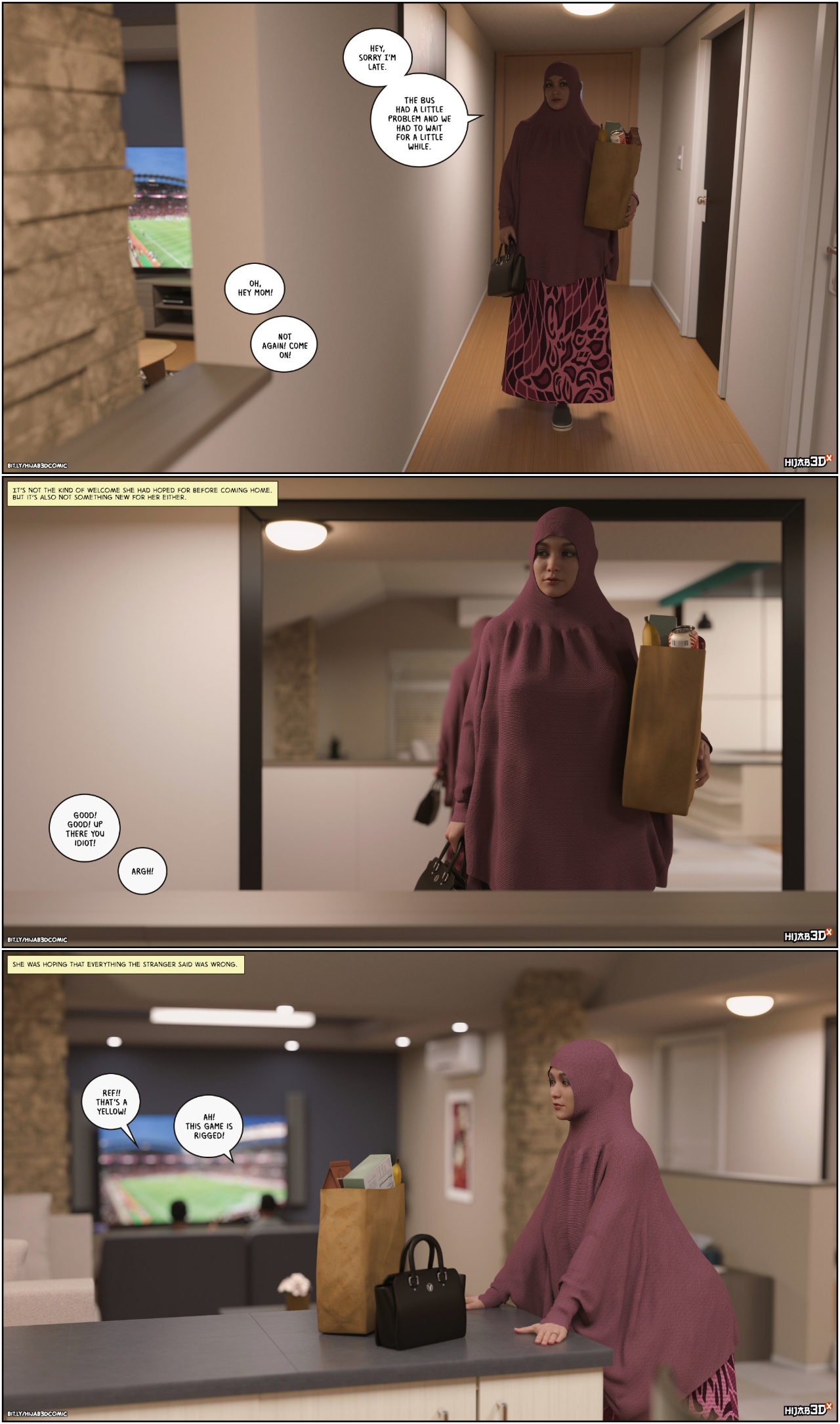 10 AM By Hijab 3DX Part 5 Porn Comics english 04