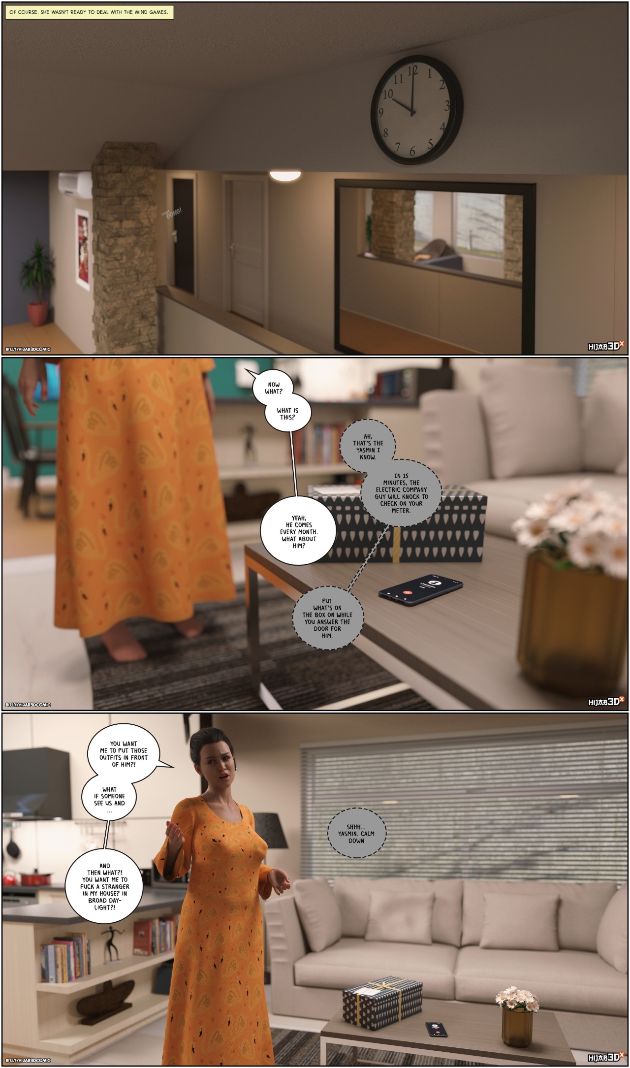 10 AM By Hijab 3DX Part 5 Porn Comics english 12