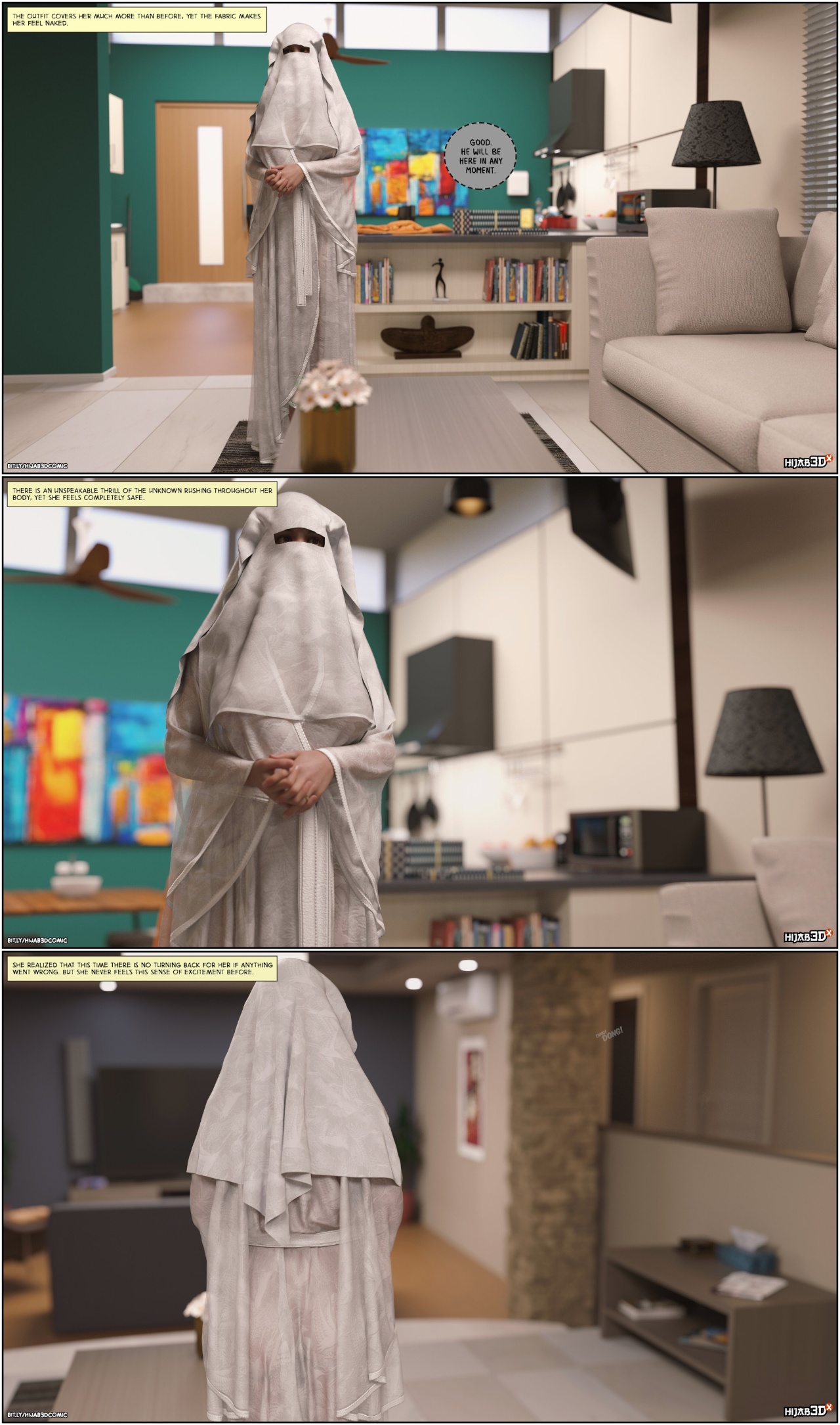 10 AM By Hijab 3DX Part 5 Porn Comics english 14