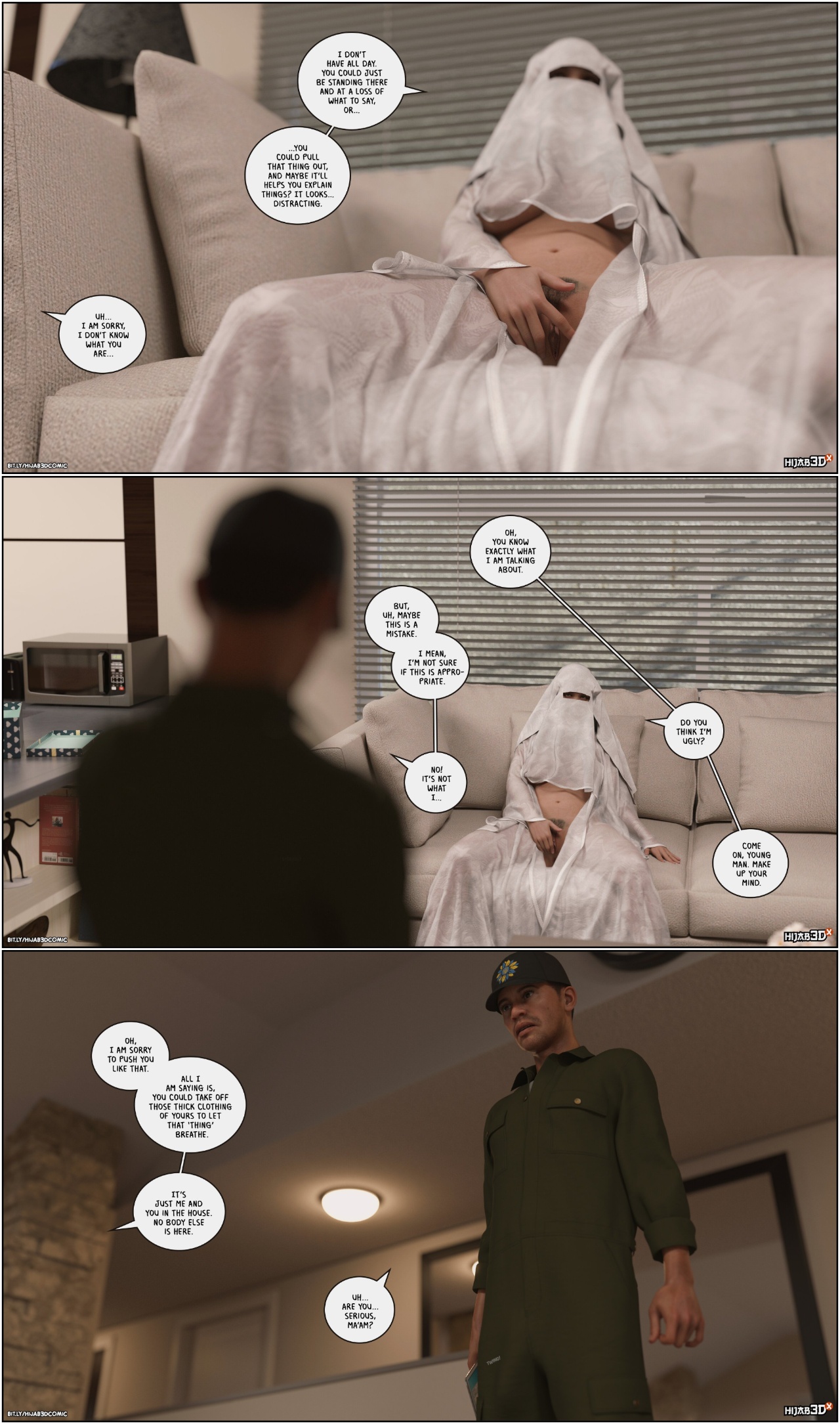 10 AM By Hijab 3DX Part 5 Porn Comics english 18