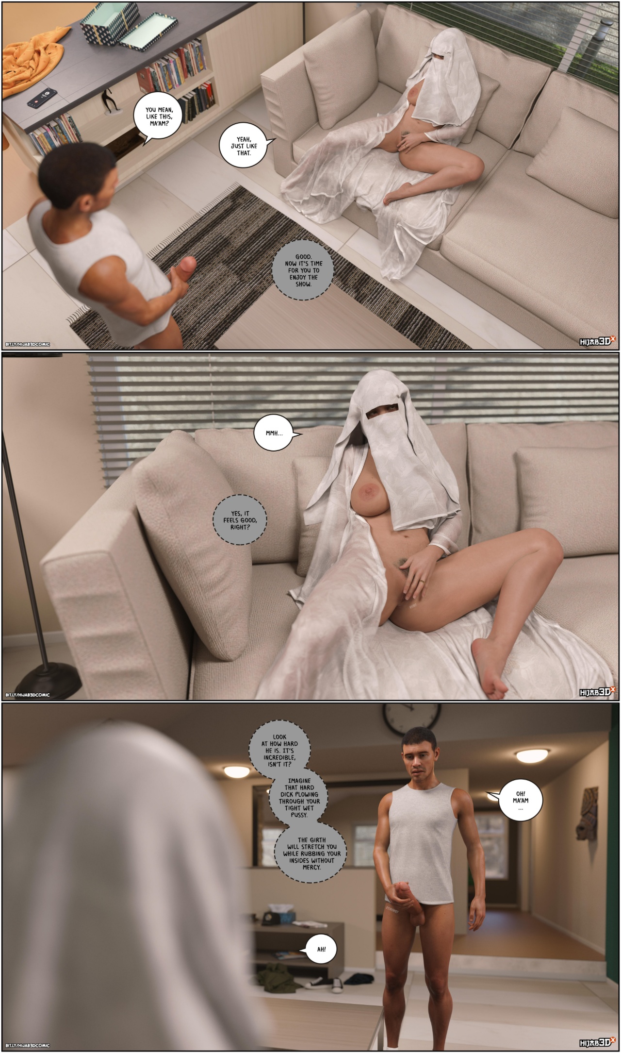 10 AM By Hijab 3DX Part 5 Porn Comics english 20