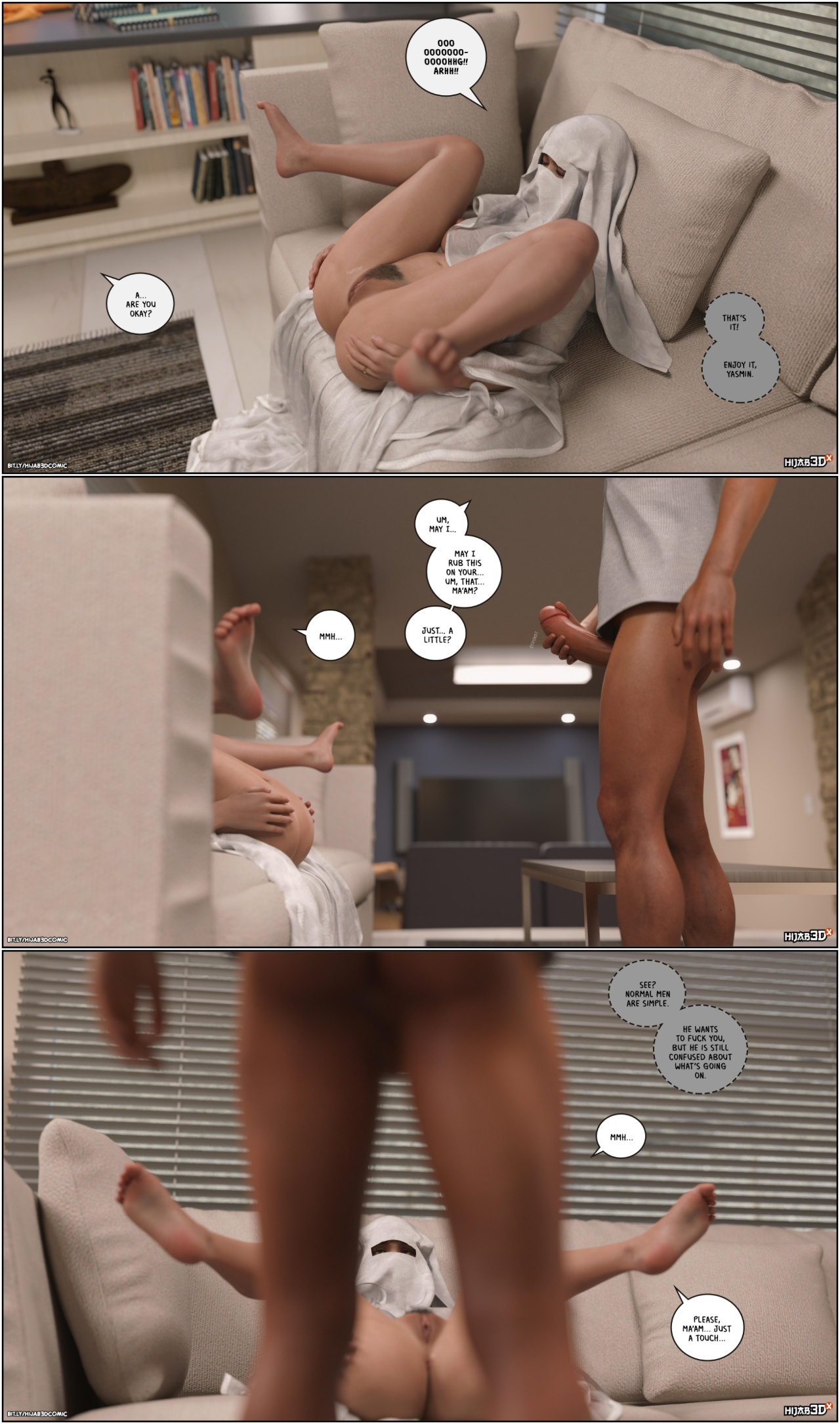 10 AM By Hijab 3DX Part 5 Porn Comics english 22