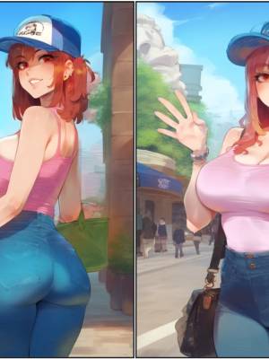 AI Generated: Honoka Porn Comics english 09