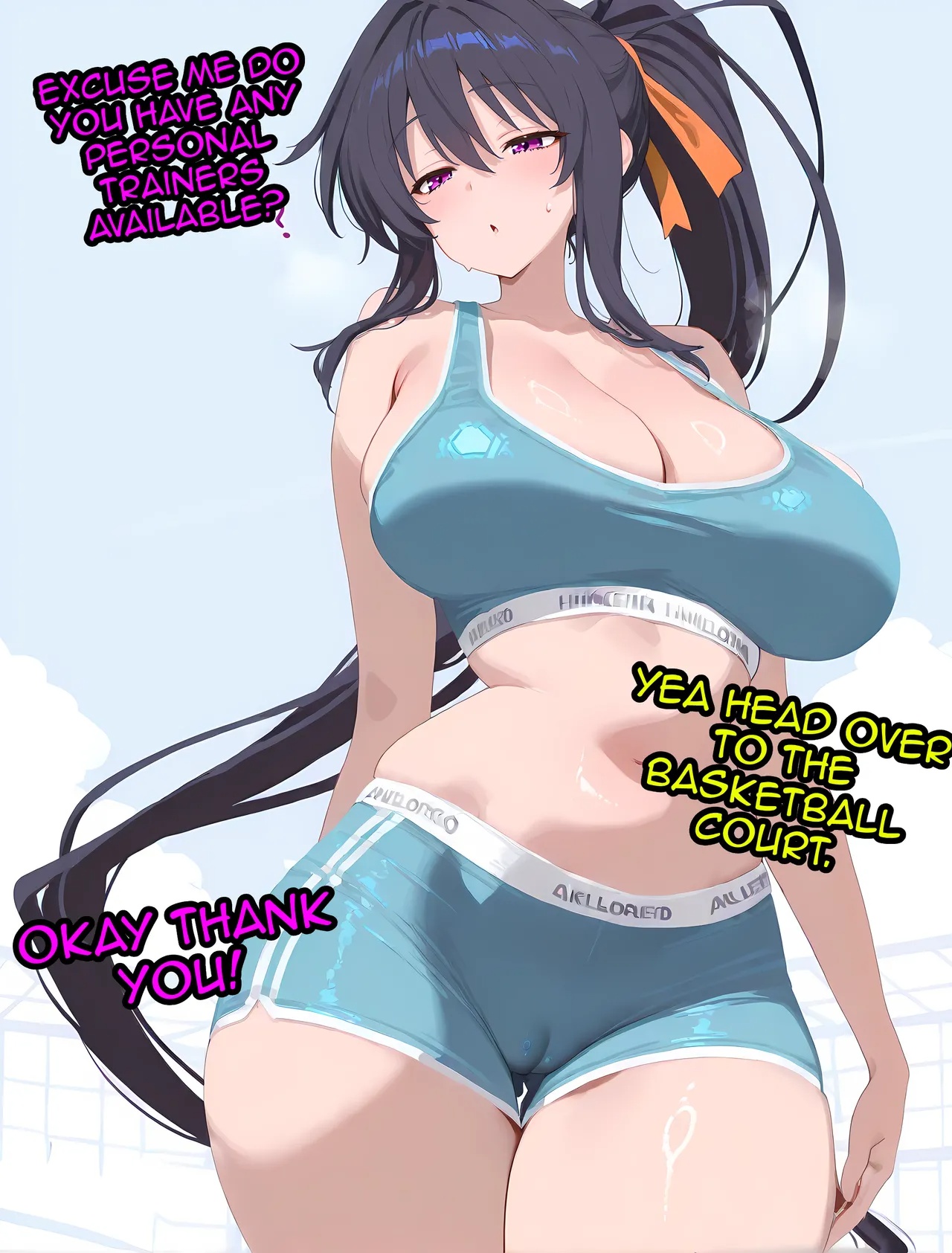 Akeno Gets a Personal Trainer Porn Comics english 02