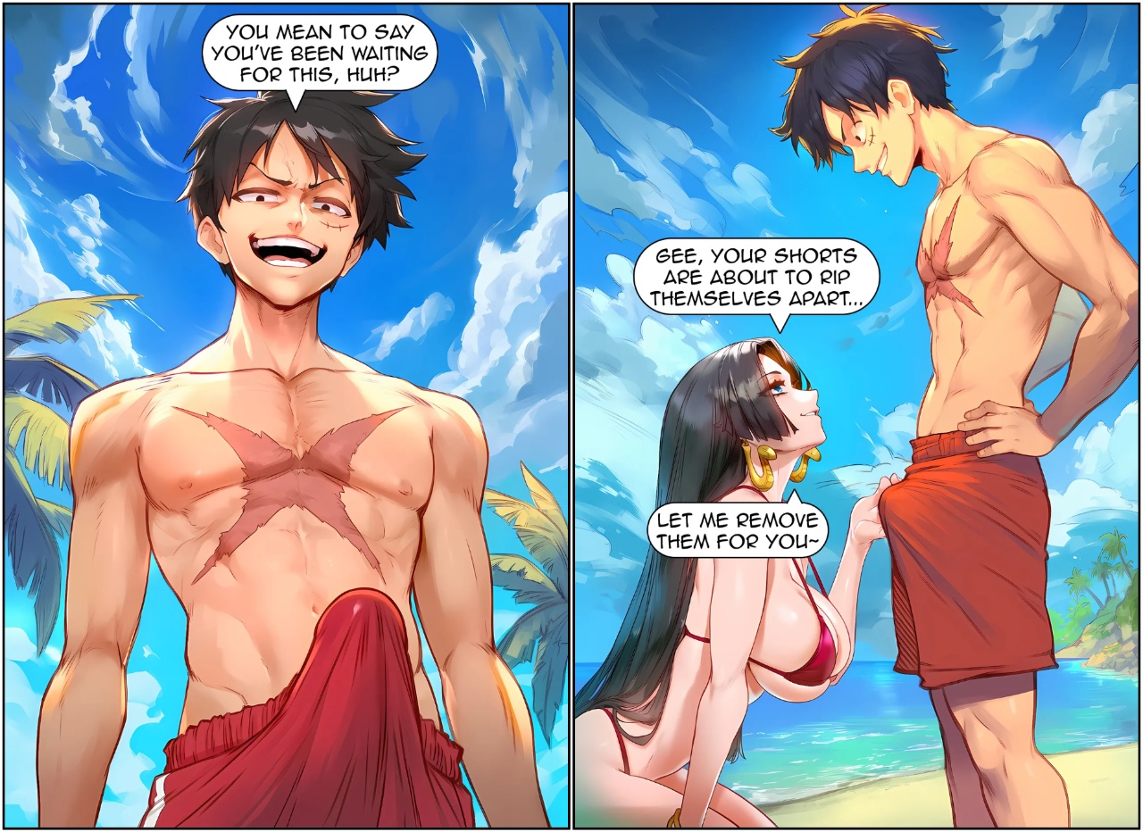 Boa x Luffy By Aksn Porn Comics english 02