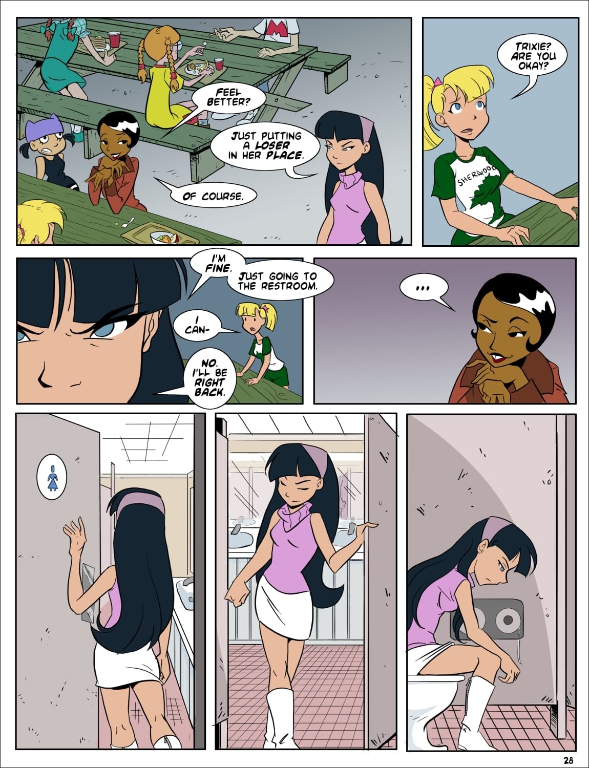 Camp Sherwood Part 2 Porn Comics english 16