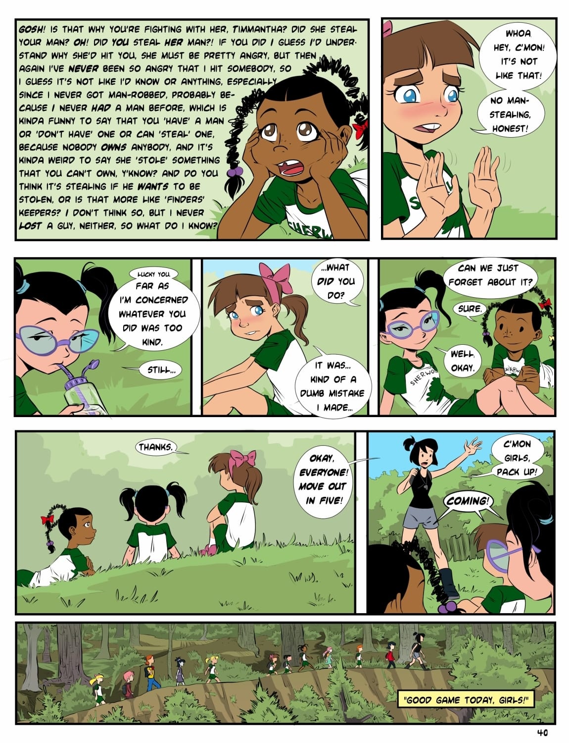 Camp Sherwood Part 3 Porn Comics english 11